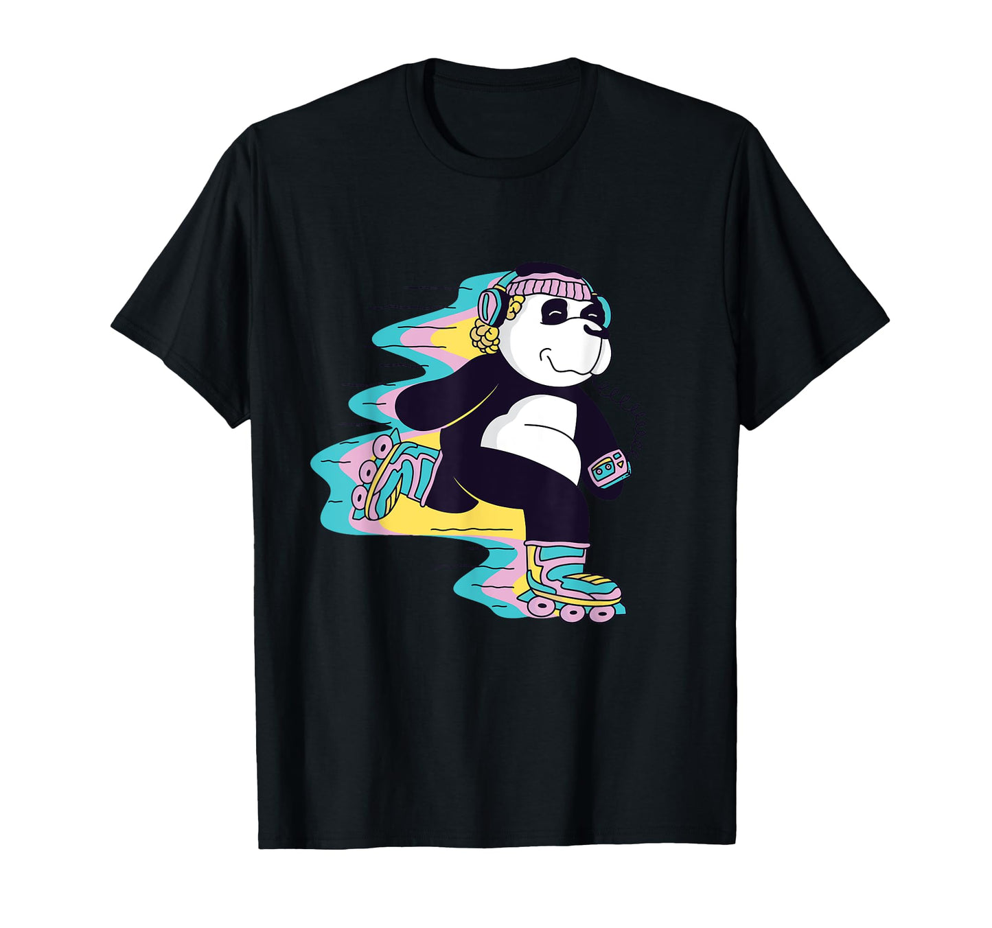 Panda Roller Skate Inline Skater Gift T-Shirt - Fun Novelty Design Unisex - T-Shirt, Sweatshirt, Hoodie
