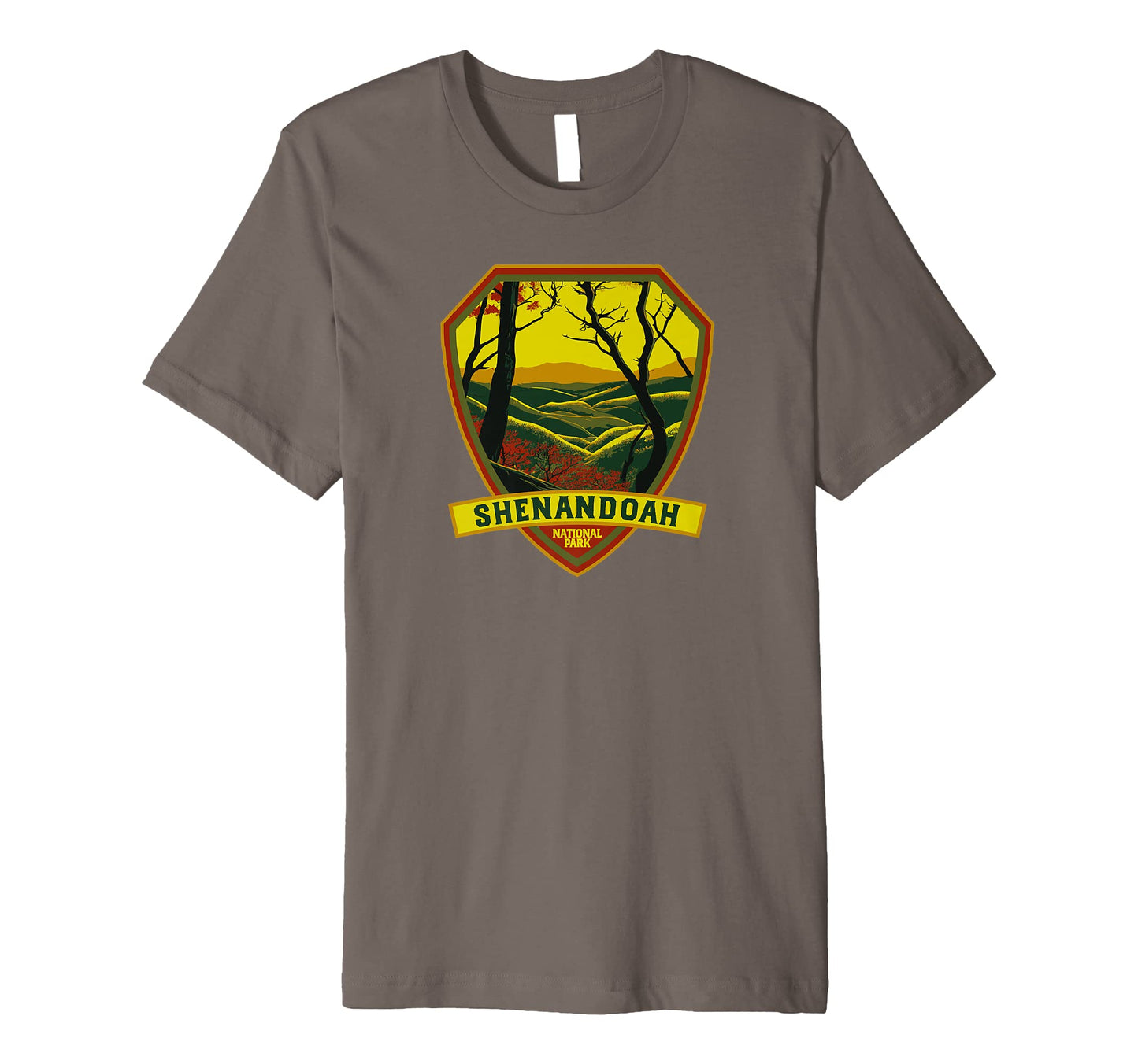 Shenandoah National Park Wpa Badge T-Shirt - Unique Graphic for Adults - T-Shirt, Sweatshirt, Hoodie