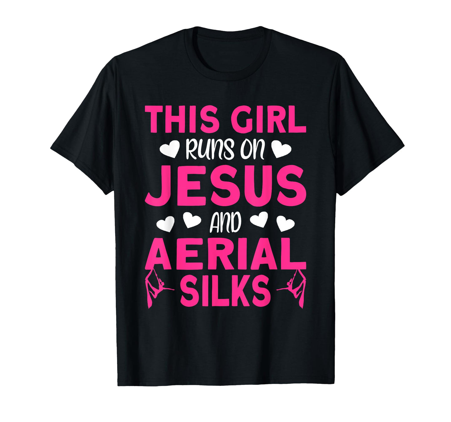 Aerialist This Runs Jesus And Aerial T-Shirt - Novelty Apparel Men Women - T-Shirt, Sweatshirt, Hoodie