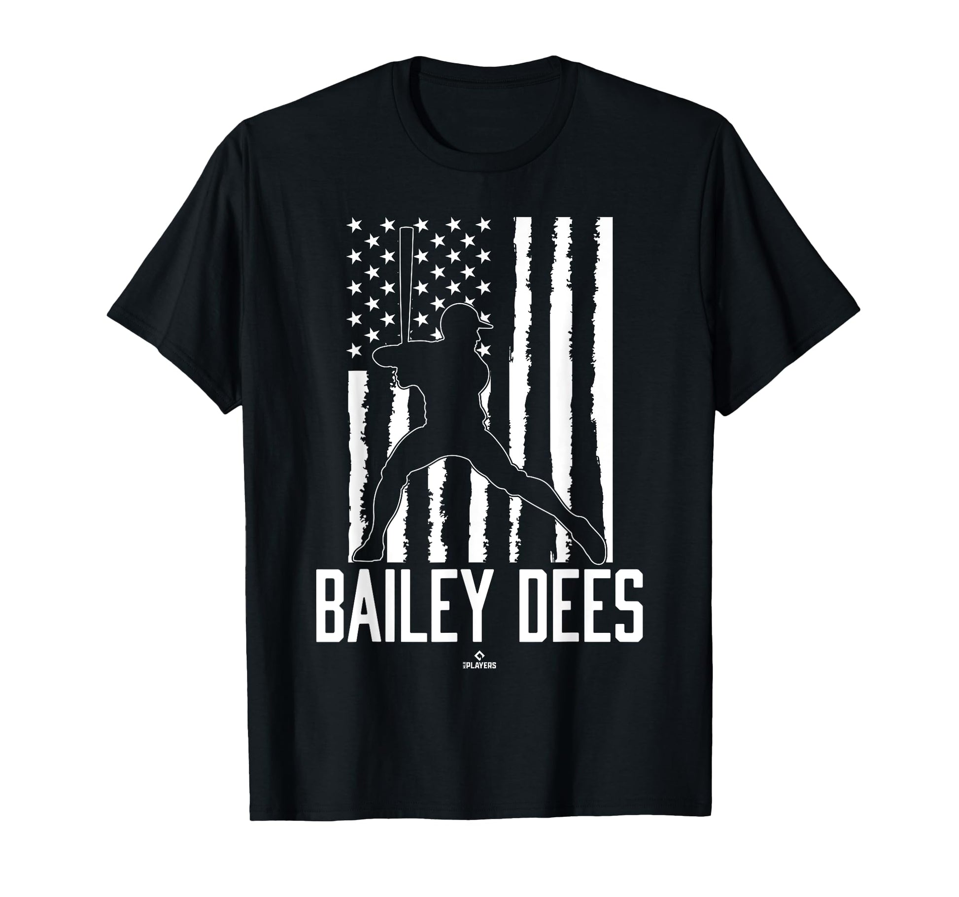 Distressed Flag Swing Bailey Dees T-Shirt - Custom Art Print for Adults - T-Shirt, Sweatshirt, Hoodie
