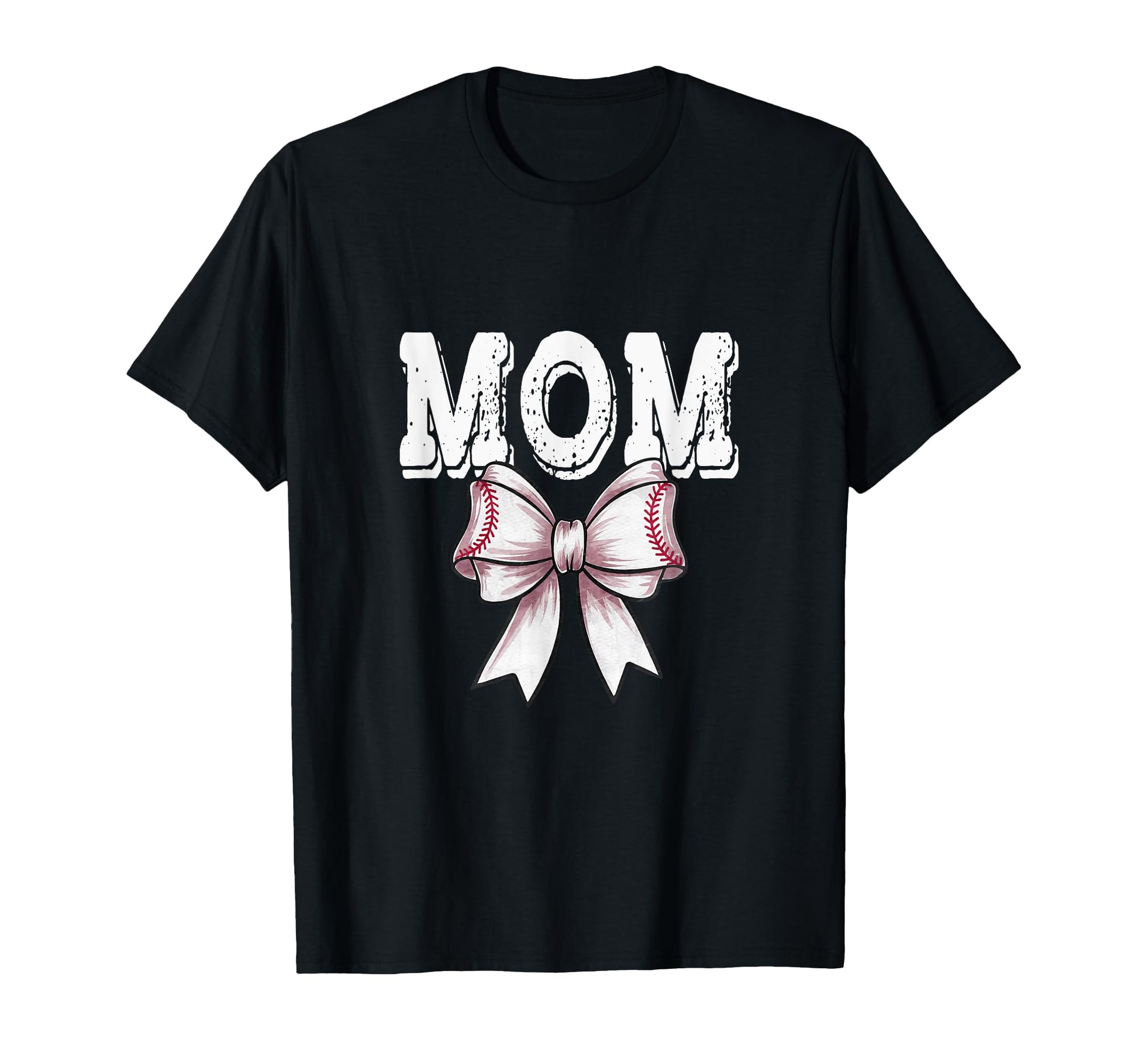 Coquette Baseball Bow Mom Sister T-Shirt - Novelty Apparel Men Women - T-Shirt, Sweatshirt, Hoodie