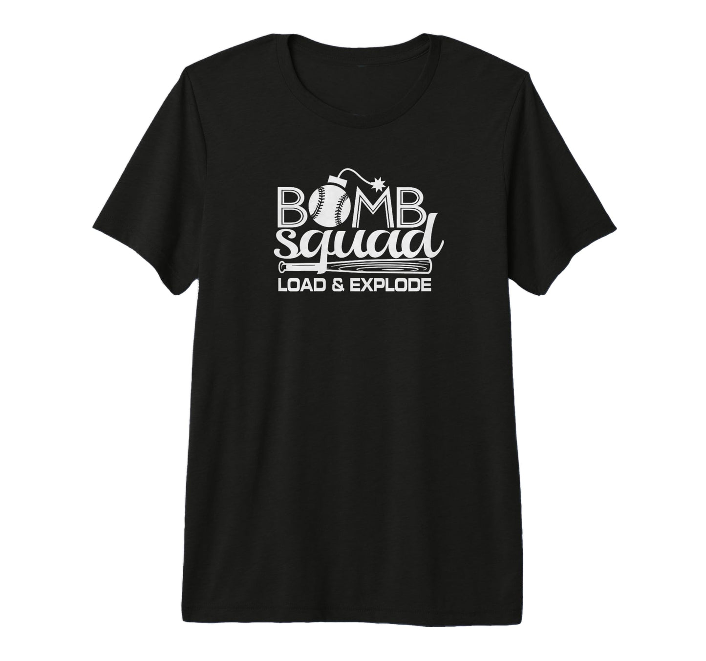 Bomb Squad Dinger Home Run Baseball T-Shirt - Novelty Apparel Men Women - T-Shirt, Sweatshirt, Hoodie