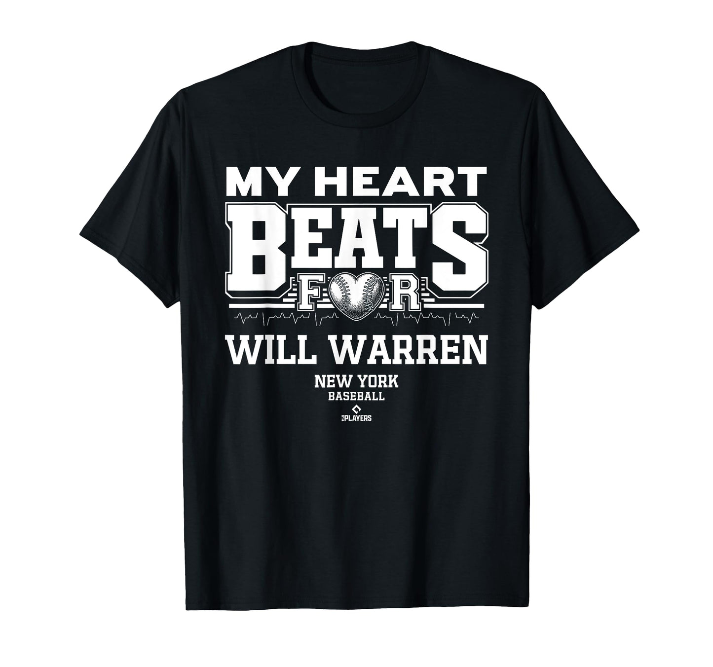 My Heart Beats Will Warren New T-Shirt - Casual Everyday Wear Men Women - T-Shirt, Sweatshirt, Hoodie