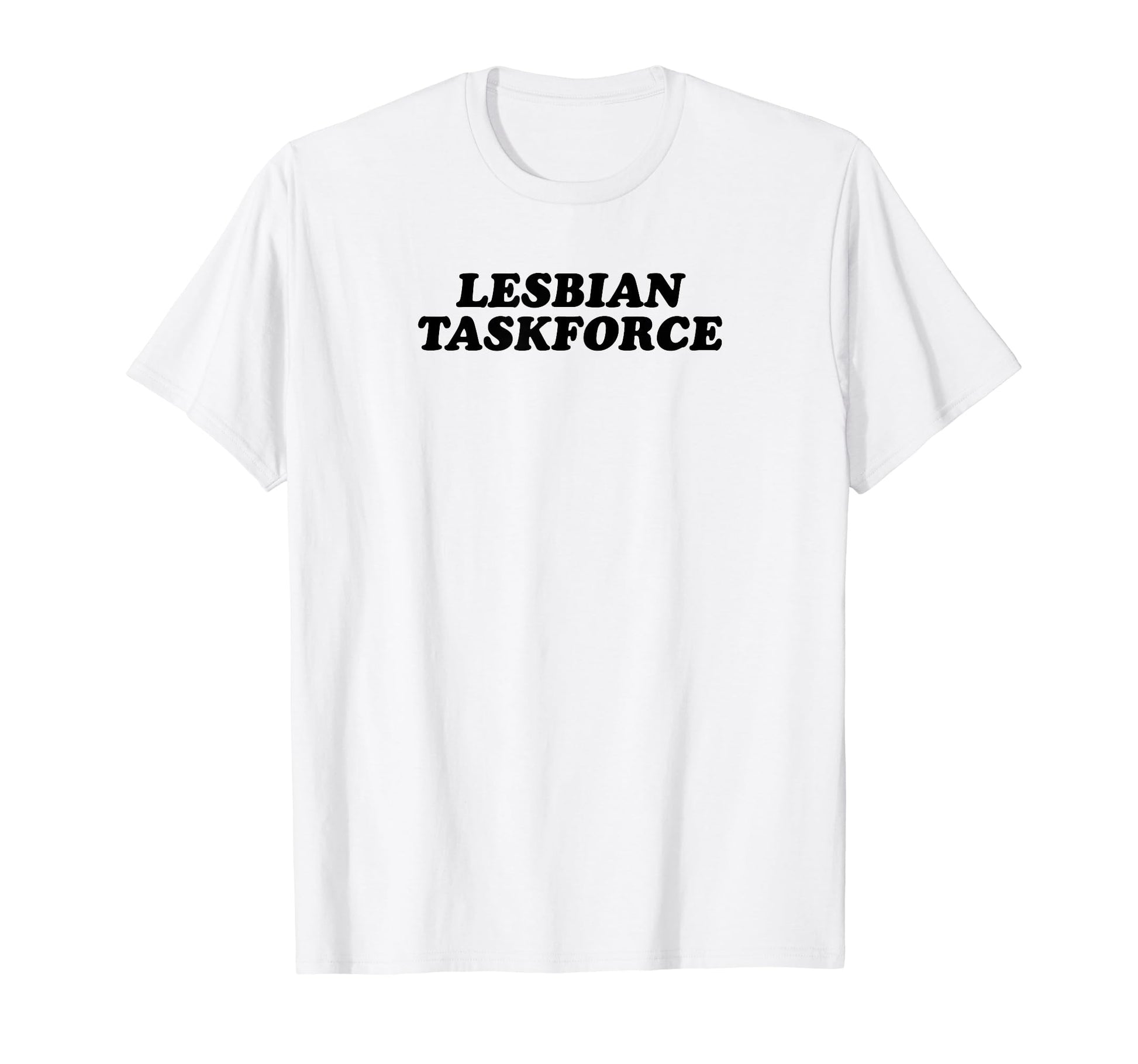 Lesbian Taskforce Y2K Aesthetic Funny Gag T-Shirt - Graphic Print Unisex - T-Shirt, Sweatshirt, Hoodie