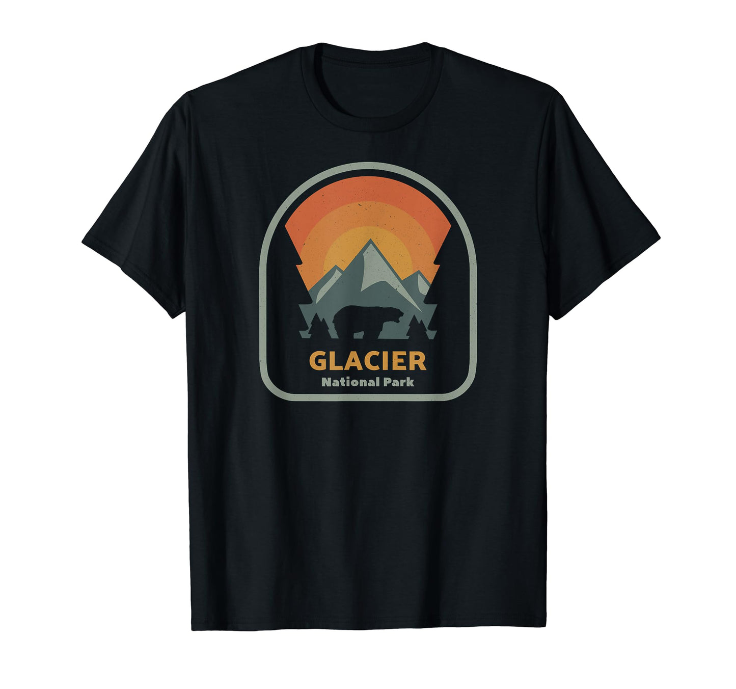 Glacier National Park Sunset T-Shirt - Streetwear Style Unisex - T-Shirt, Sweatshirt, Hoodie