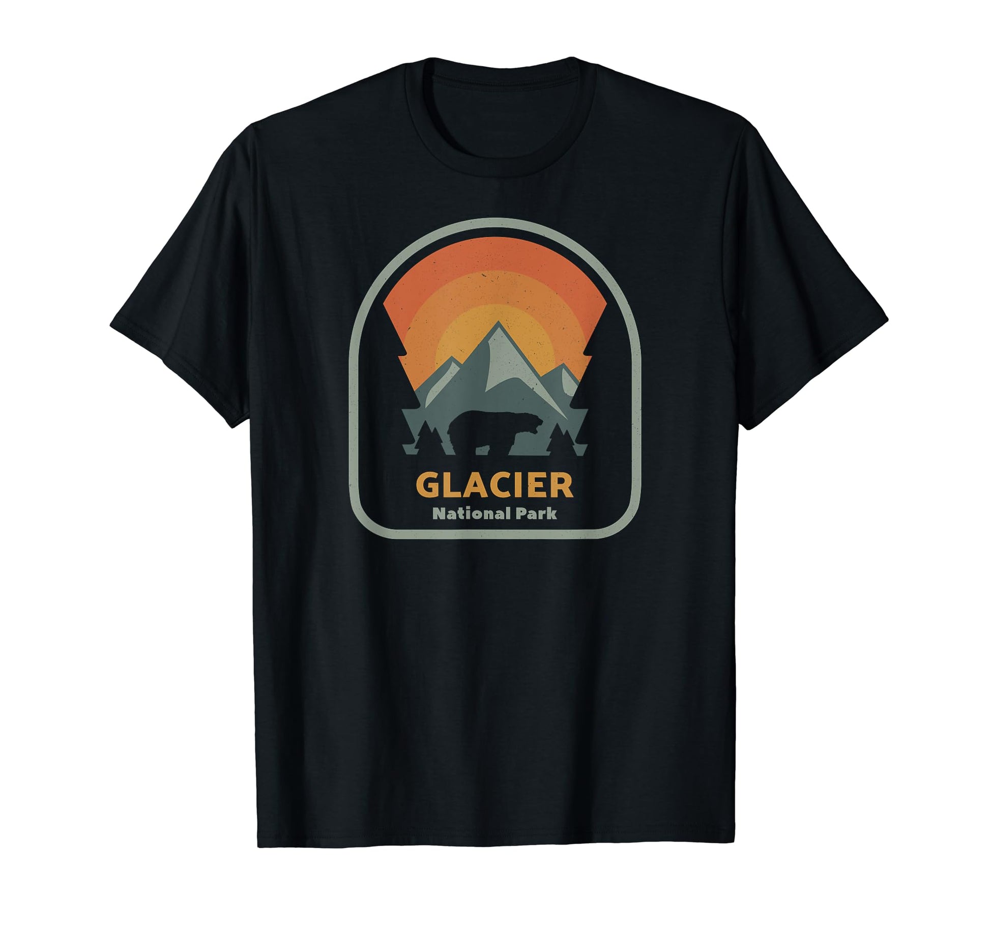 Glacier National Park Sunset T-Shirt - Streetwear Style Unisex - T-Shirt, Sweatshirt, Hoodie