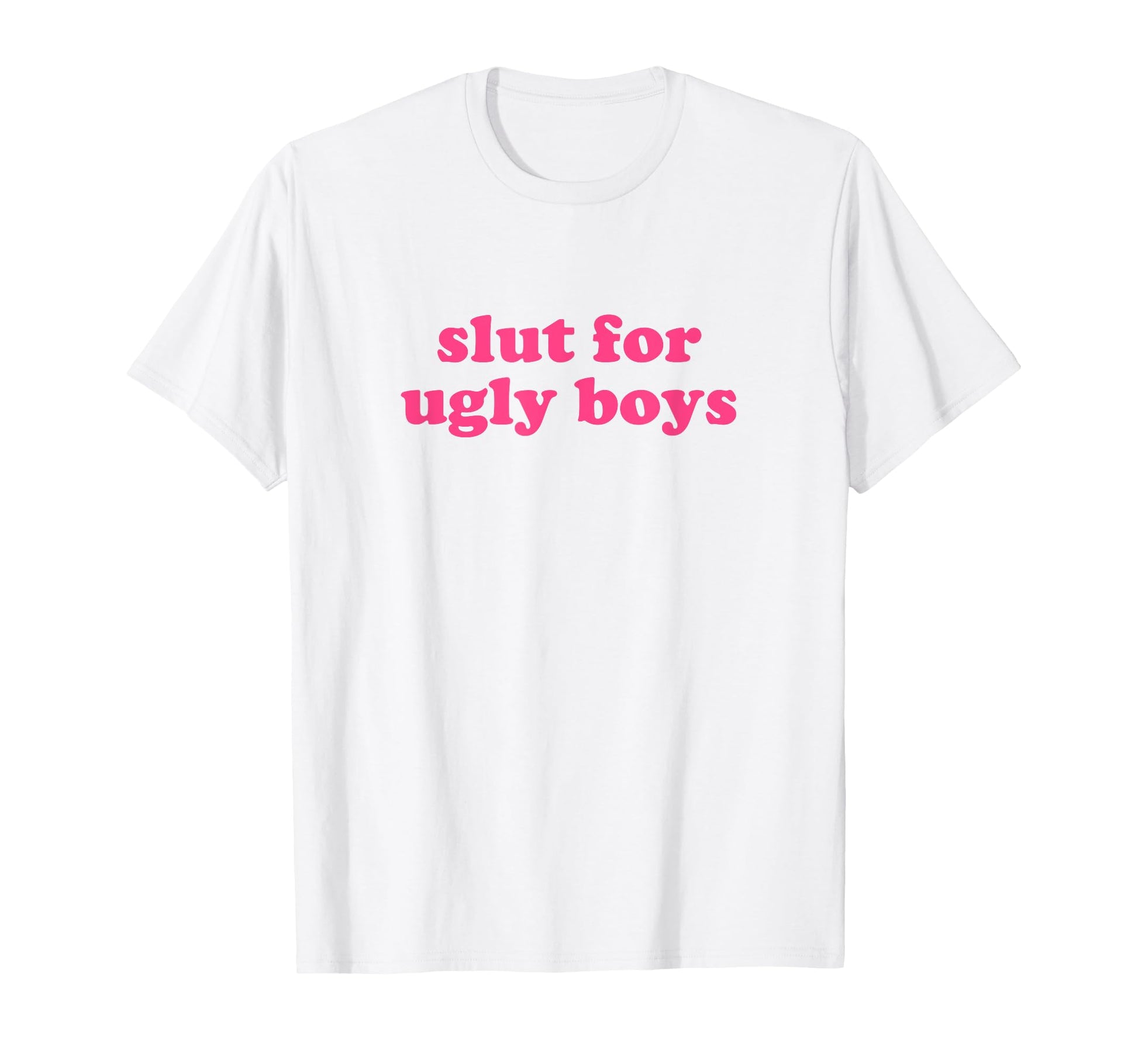 Slut Ugly Y2K Aesthetic T-Shirt - Unique Graphic for Adults - T-Shirt, Sweatshirt, Hoodie