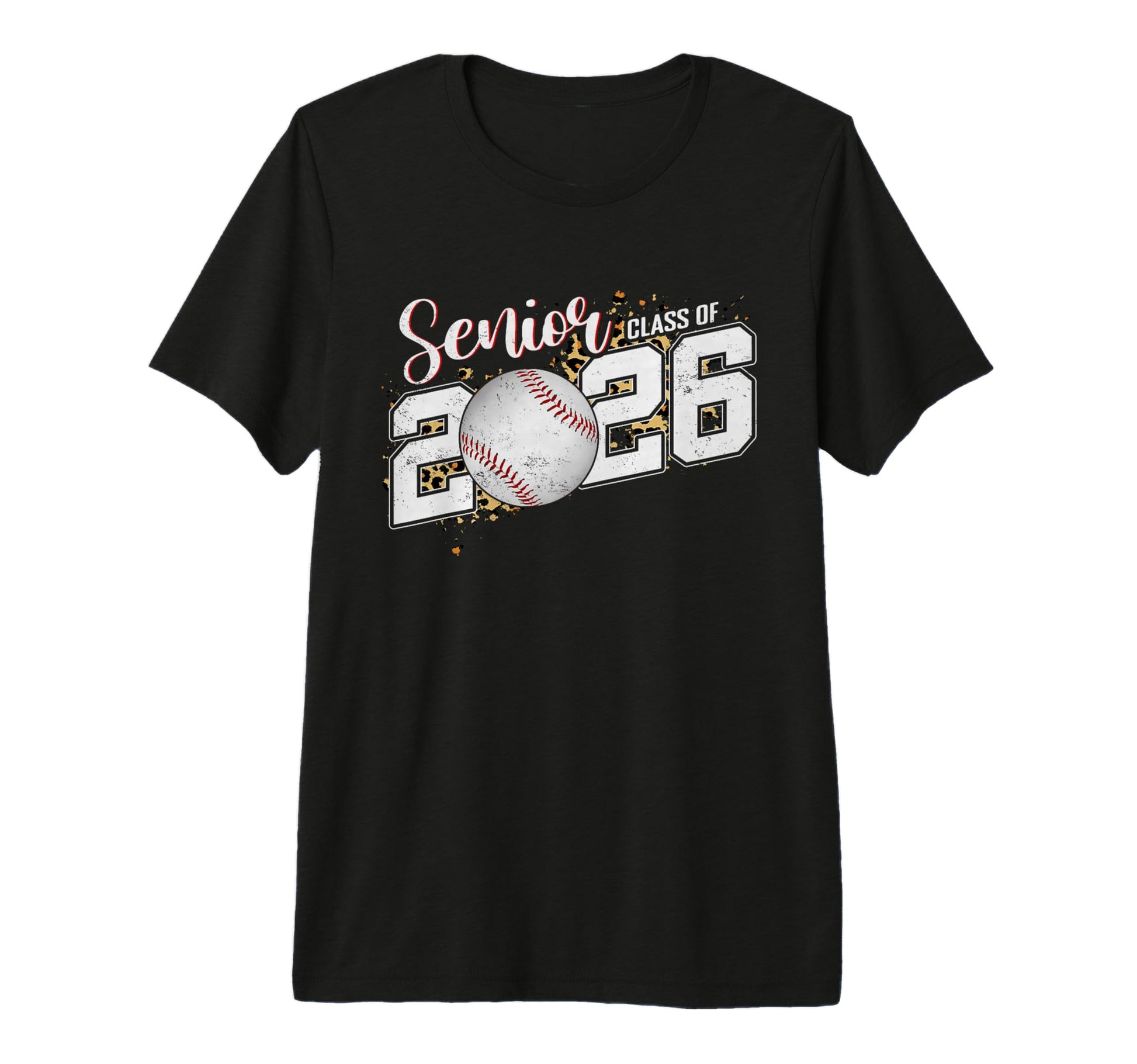 Senior Class 2026 Baseball Graduation T-Shirt - Graphic Print for Adults - T-Shirt, Sweatshirt, Hoodie