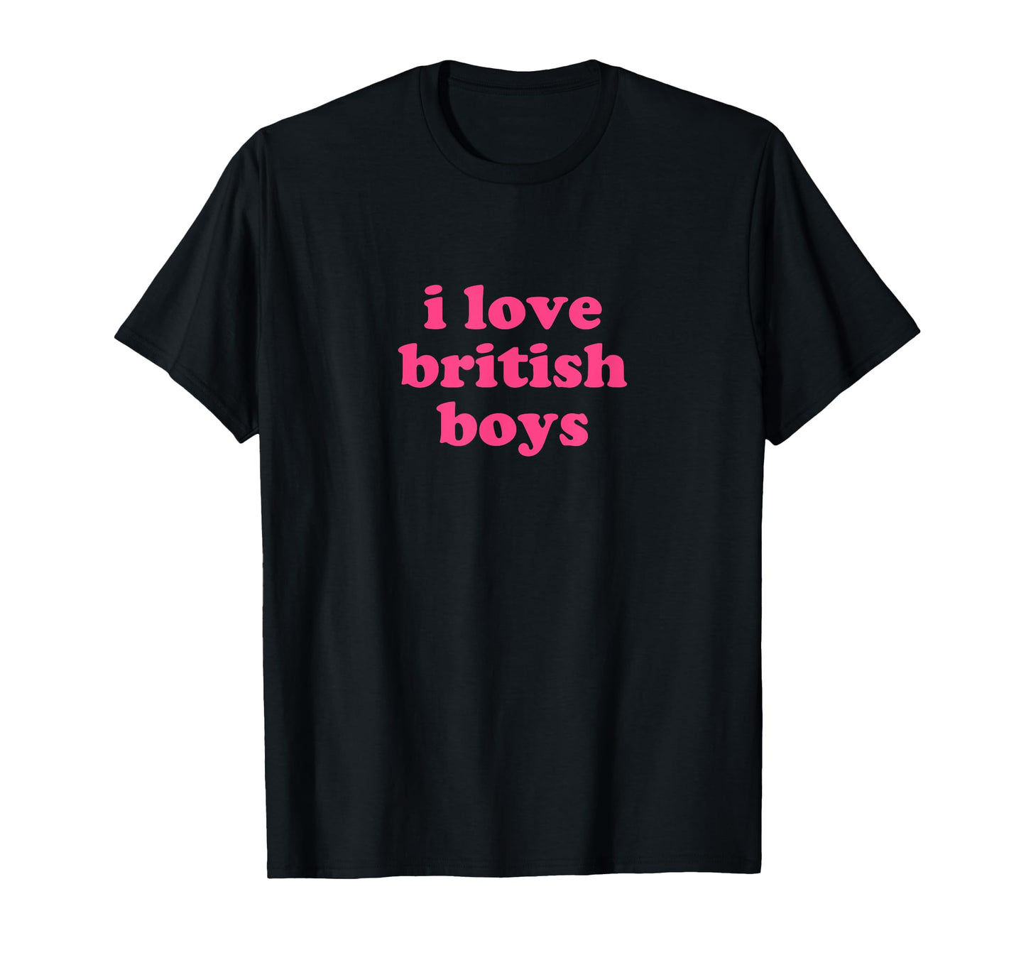 I Love British Y2K Aesthetic T-Shirt - Fun Novelty Design Unisex - T-Shirt, Sweatshirt, Hoodie