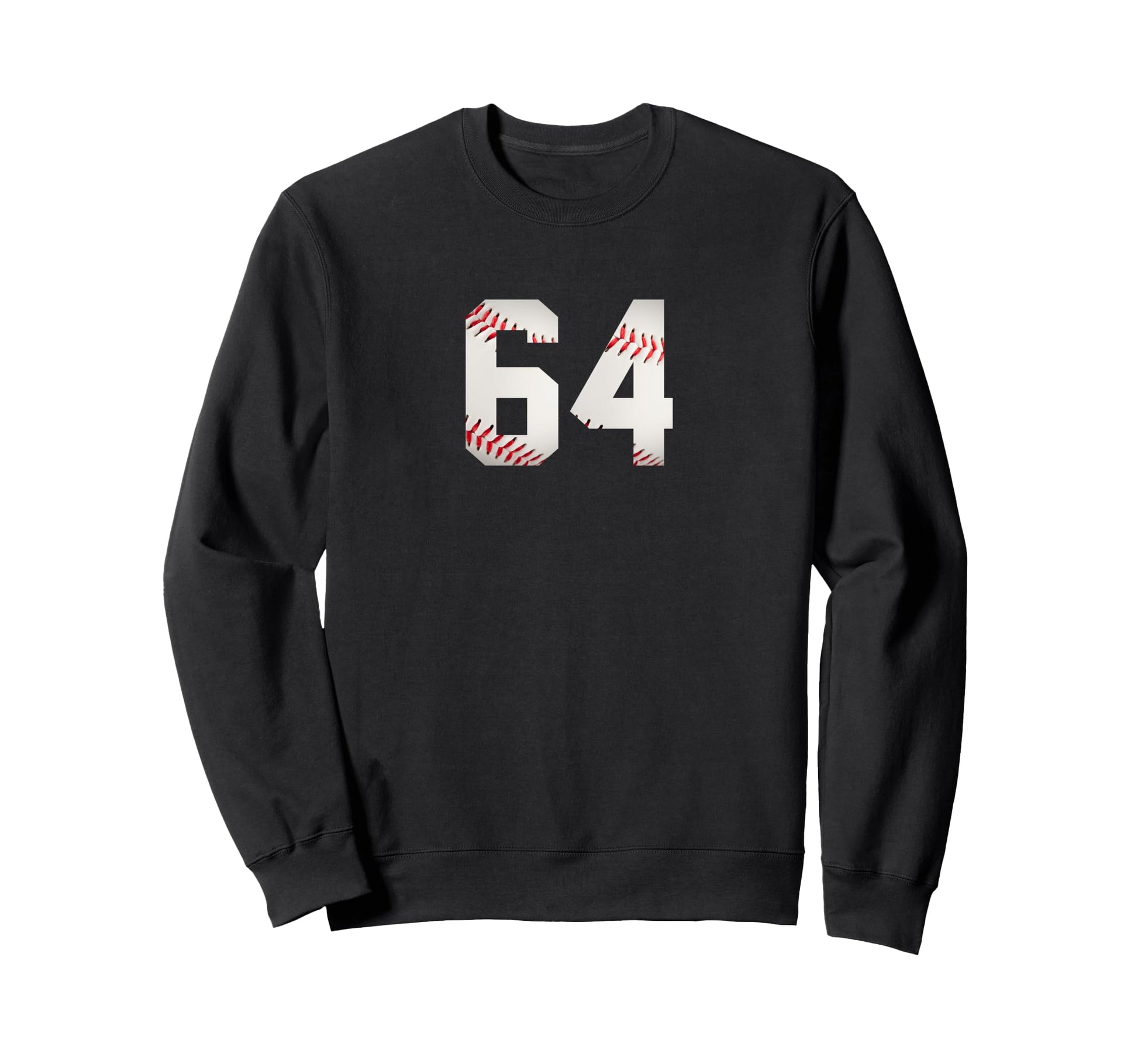 Number 64 Minimalist Birthday Sweatshirt - Graphic Print Men Women - T-Shirt, Sweatshirt, Hoodie