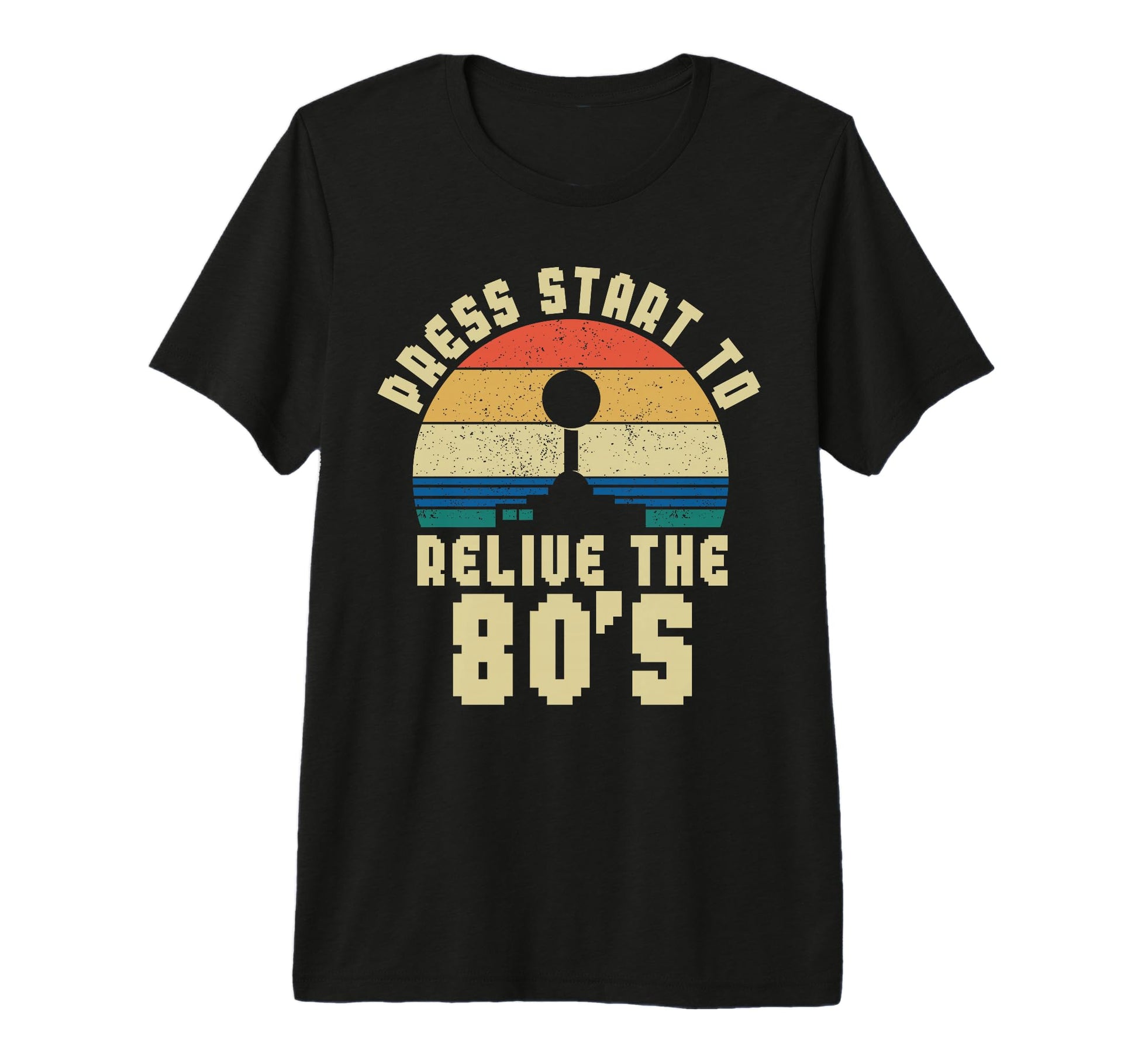 80S Arcade Nostalgia Pixel Art Video T-Shirt - Graphic Print for Adults - T-Shirt, Sweatshirt, Hoodie