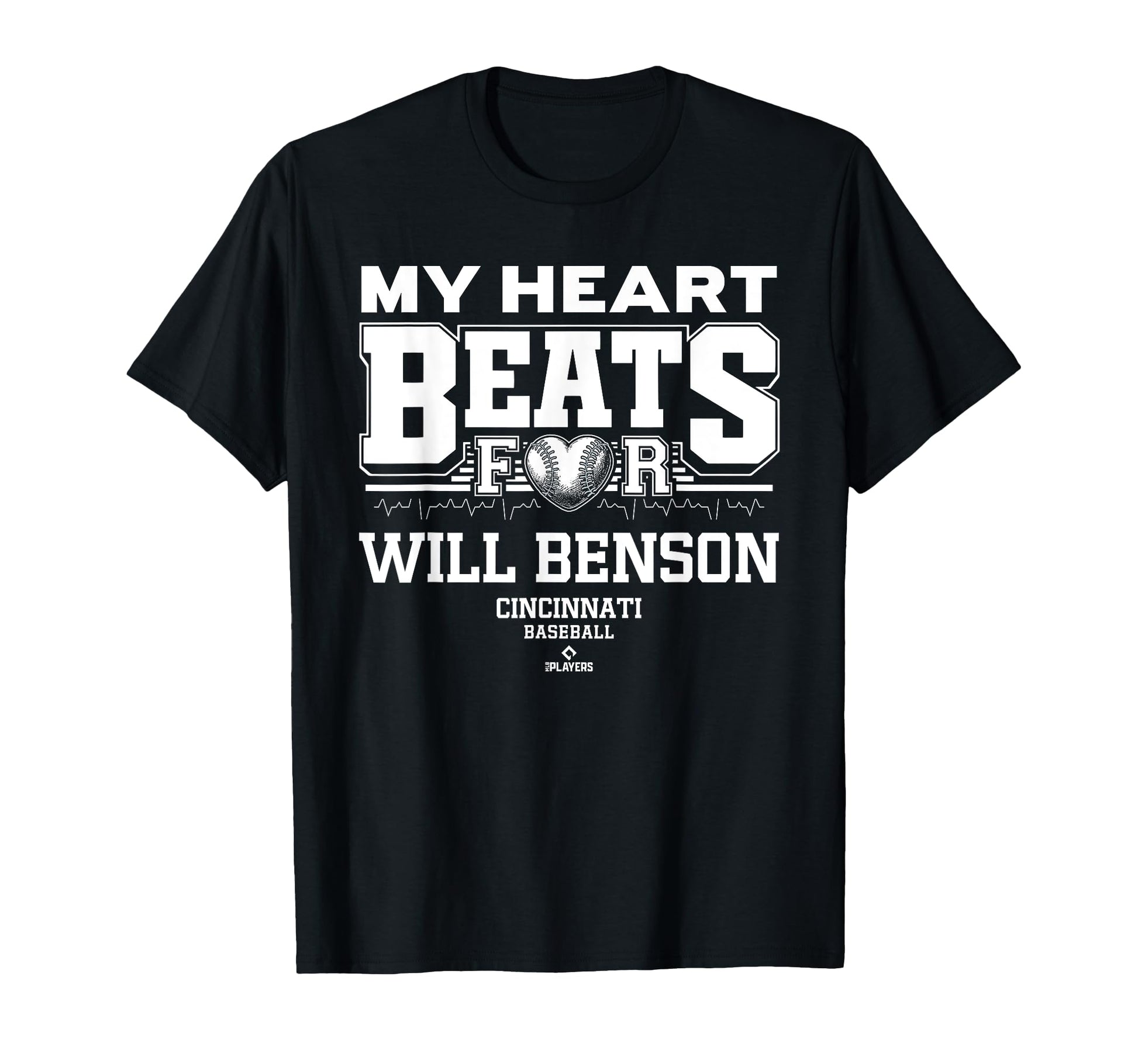My Heart Beats Will Benson T-Shirt - Minimalist Print for Adults - T-Shirt, Sweatshirt, Hoodie