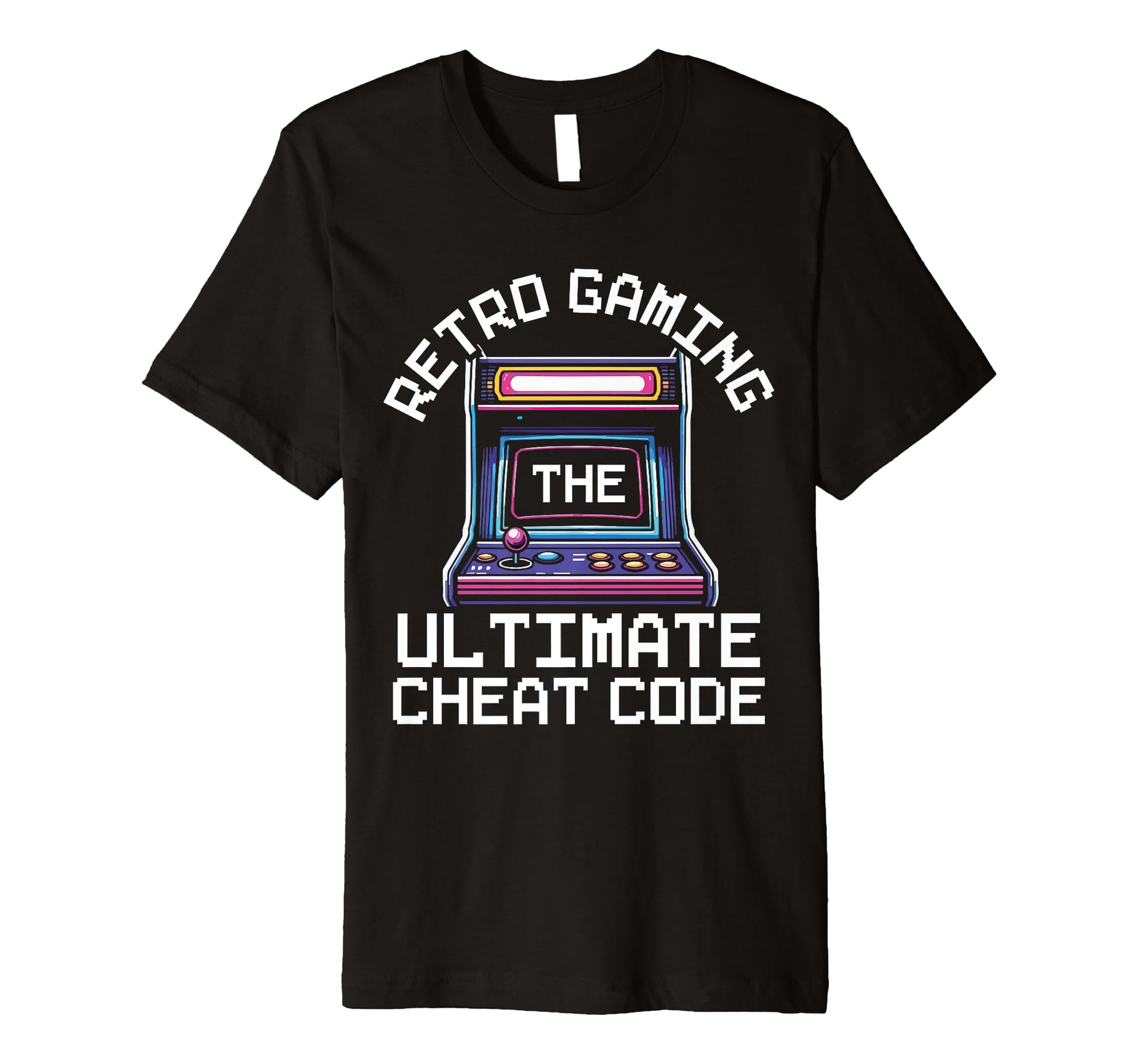 80S Arcade Nostalgia Pixel Art Video T-Shirt - Custom Art Print for Adults - T-Shirt, Sweatshirt, Hoodie