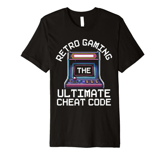 80S Arcade Nostalgia Pixel Art Video T-Shirt - Custom Art Print for Adults - T-Shirt, Sweatshirt, Hoodie