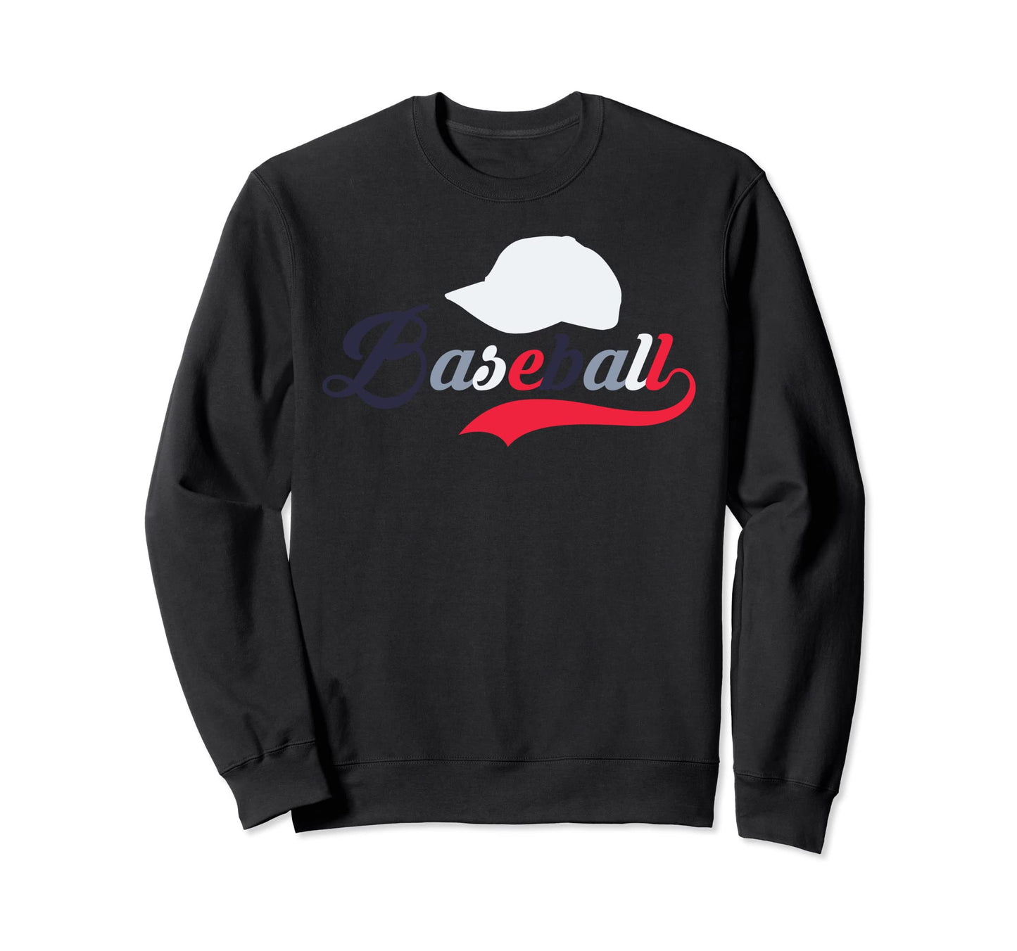 Funny Peace Love Baseball Baseball Sweatshirt - Streetwear Style Unisex - T-Shirt, Sweatshirt, Hoodie