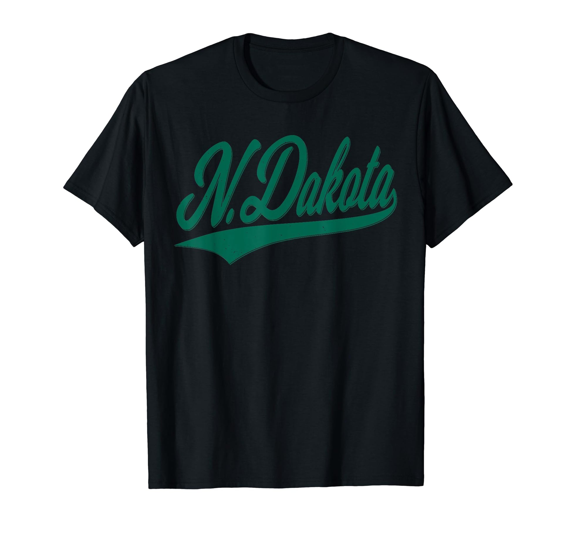 North Dakota Varsity Script Sports Jersey T-Shirt - Novelty Apparel Unisex - T-Shirt, Sweatshirt, Hoodie