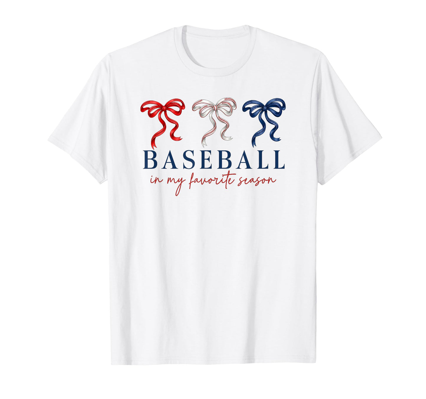 Coquette Baseball Is My Favorite T-Shirt - Fun Novelty Design Men Women - T-Shirt, Sweatshirt, Hoodie