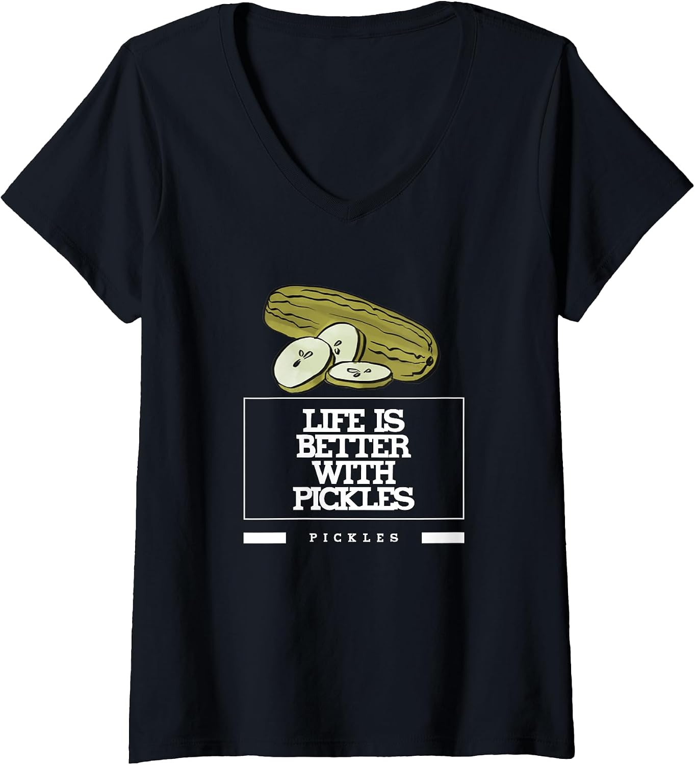 Ironic Food Cucumber Pickle Quotes - Adult & Kids T-Shirts, Sweatshirts & Hoodies apparel design preview 1