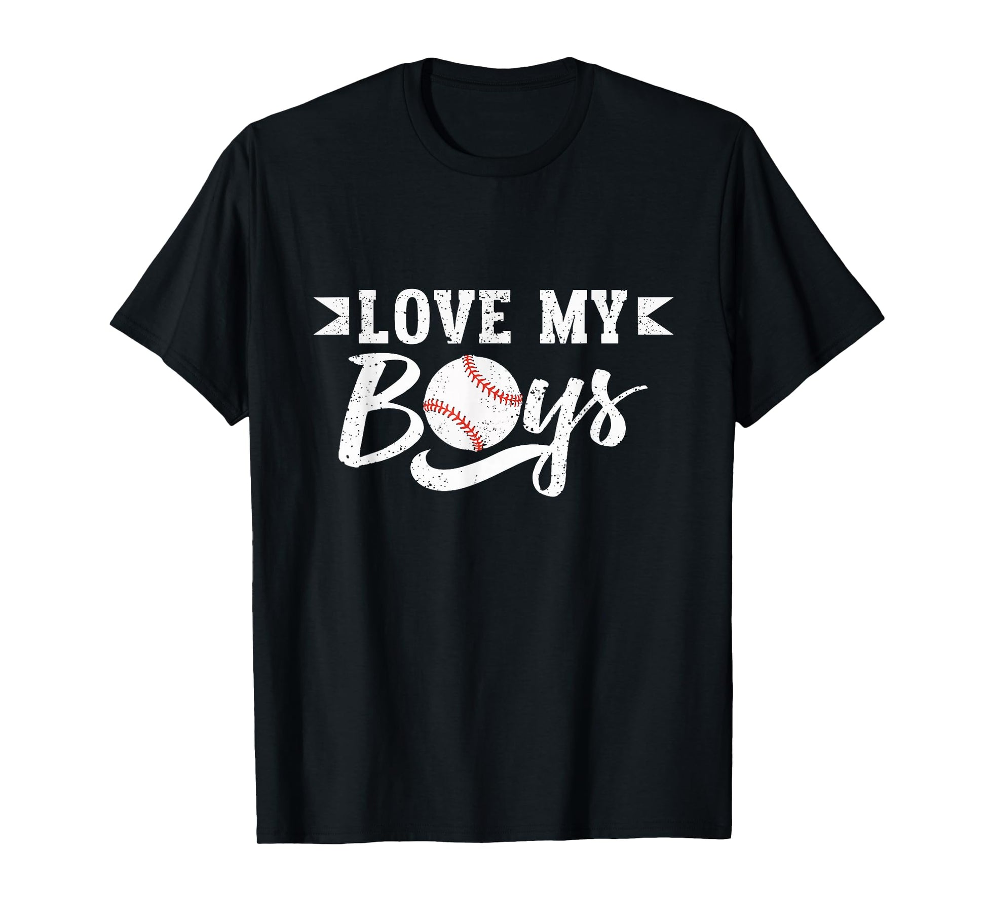 Love My Baseball Softball Mom Dad Cheer T-Shirt - Custom Art Print Unisex - T-Shirt, Sweatshirt, Hoodie