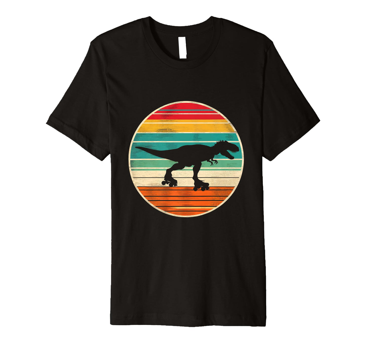 Tyrannosaurus Roller Dinosaur Skate T-Shirt - Novelty Apparel Unisex - T-Shirt, Sweatshirt, Hoodie