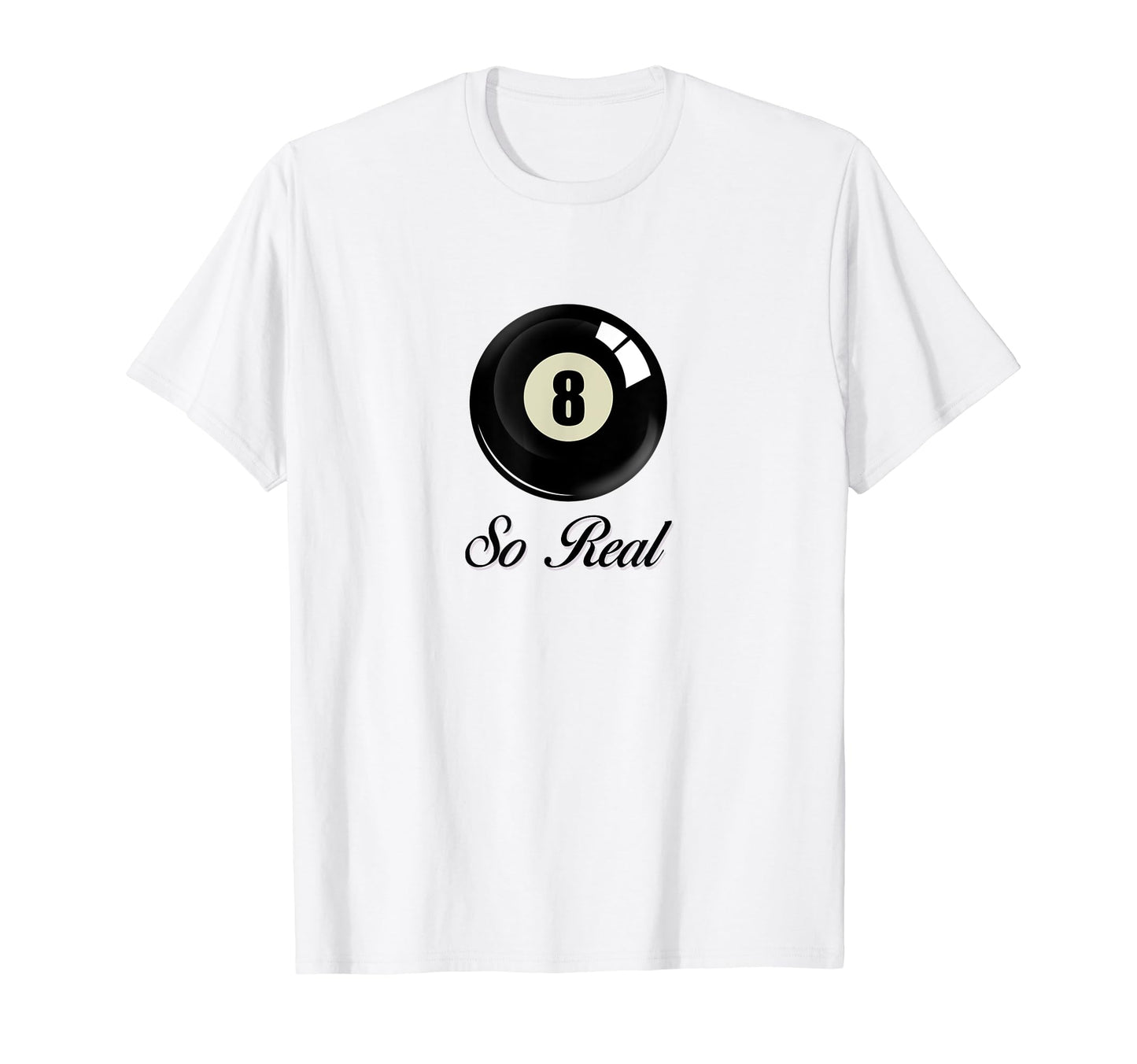 So Real 8 Ball Coquette Ribbon Bow T-Shirt - Novelty Apparel for Adults - T-Shirt, Sweatshirt, Hoodie