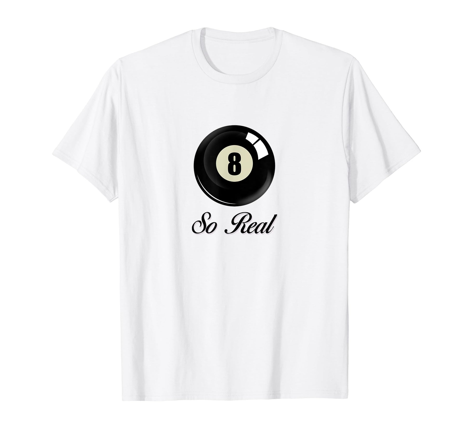 So Real 8 Ball Coquette Ribbon Bow T-Shirt - Novelty Apparel for Adults - T-Shirt, Sweatshirt, Hoodie