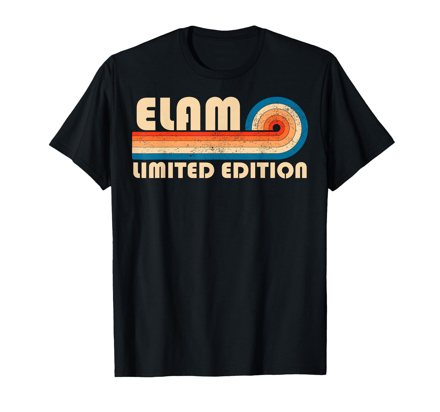 Elam 70S 80S Sunset Stripe T-Shirt - Custom Art Print Unisex - T-Shirt, Sweatshirt, Hoodie