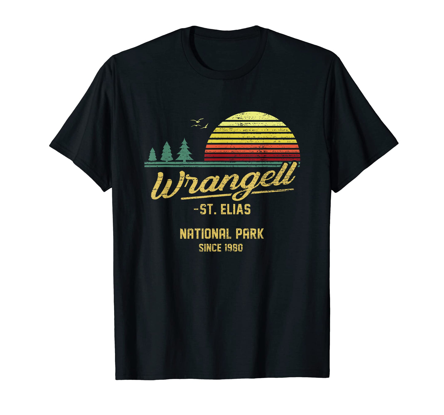 Wrangell St Elias 1980 Est National Park T-Shirt - Streetwear Style Unisex - T-Shirt, Sweatshirt, Hoodie