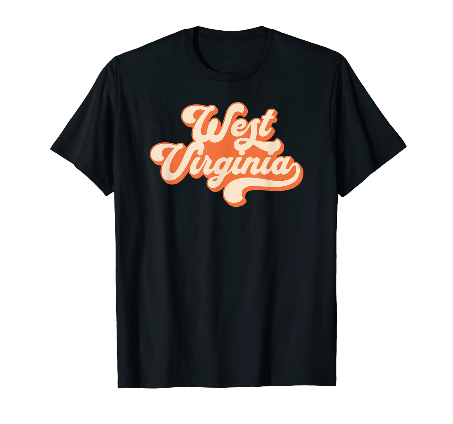 Groovy West Virginia T-Shirt - Fun Novelty Design Unisex - T-Shirt, Sweatshirt, Hoodie