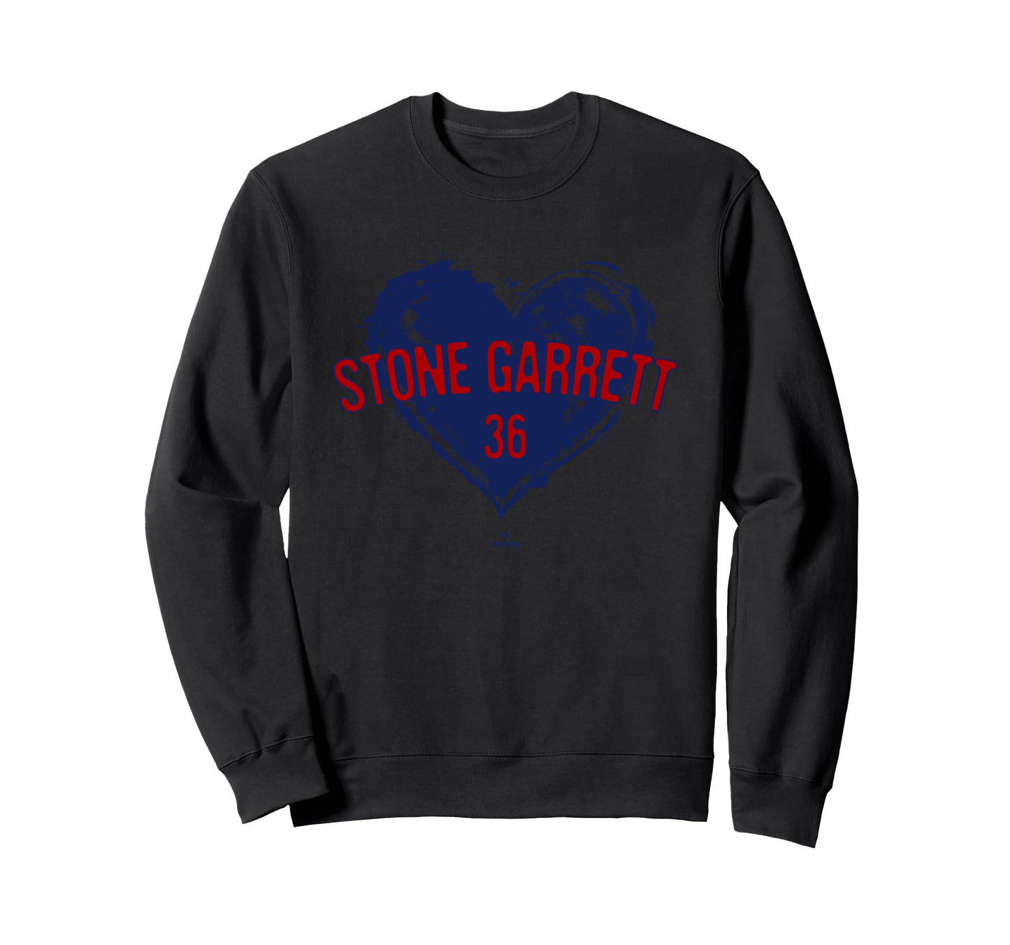 Distressed Heart Stone Garrett Sweatshirt - Unique Graphic for Adults - T-Shirt, Sweatshirt, Hoodie