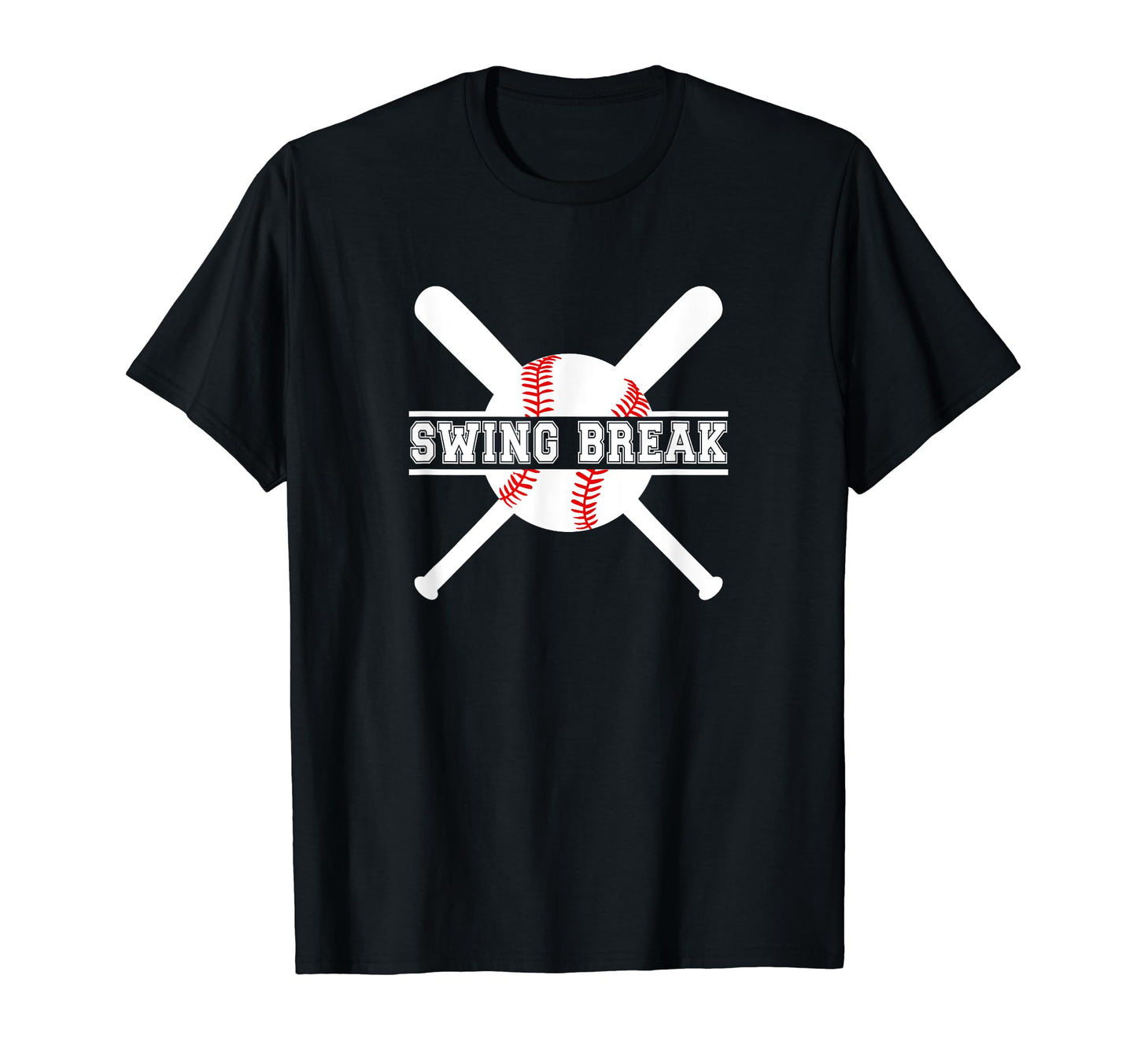 Swing Break Summer Baseball Mom T-Shirt - Casual Everyday Wear for Adults - T-Shirt, Sweatshirt, Hoodie