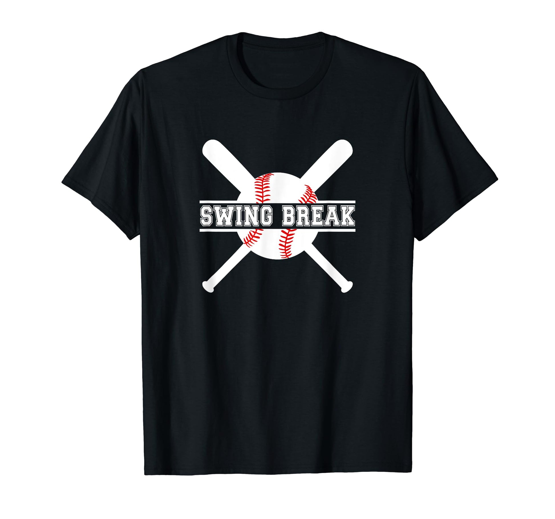 Swing Break Summer Baseball Mom T-Shirt - Casual Everyday Wear for Adults - T-Shirt, Sweatshirt, Hoodie