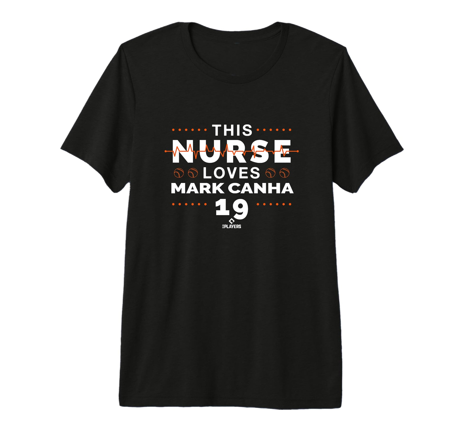 This Nurse Loves Mark Canha Baseball T-Shirt - Minimalist Print Men Women - T-Shirt, Sweatshirt, Hoodie