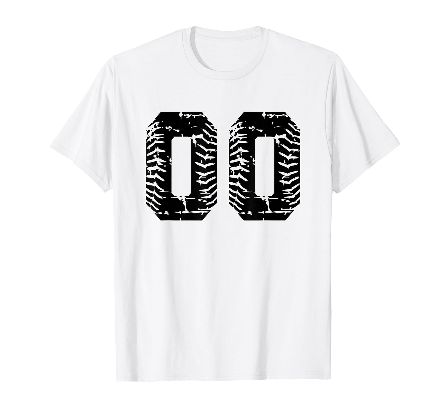 Baseball Softball Number 00 T-Shirt - Trendy Graphic Unisex - T-Shirt, Sweatshirt, Hoodie