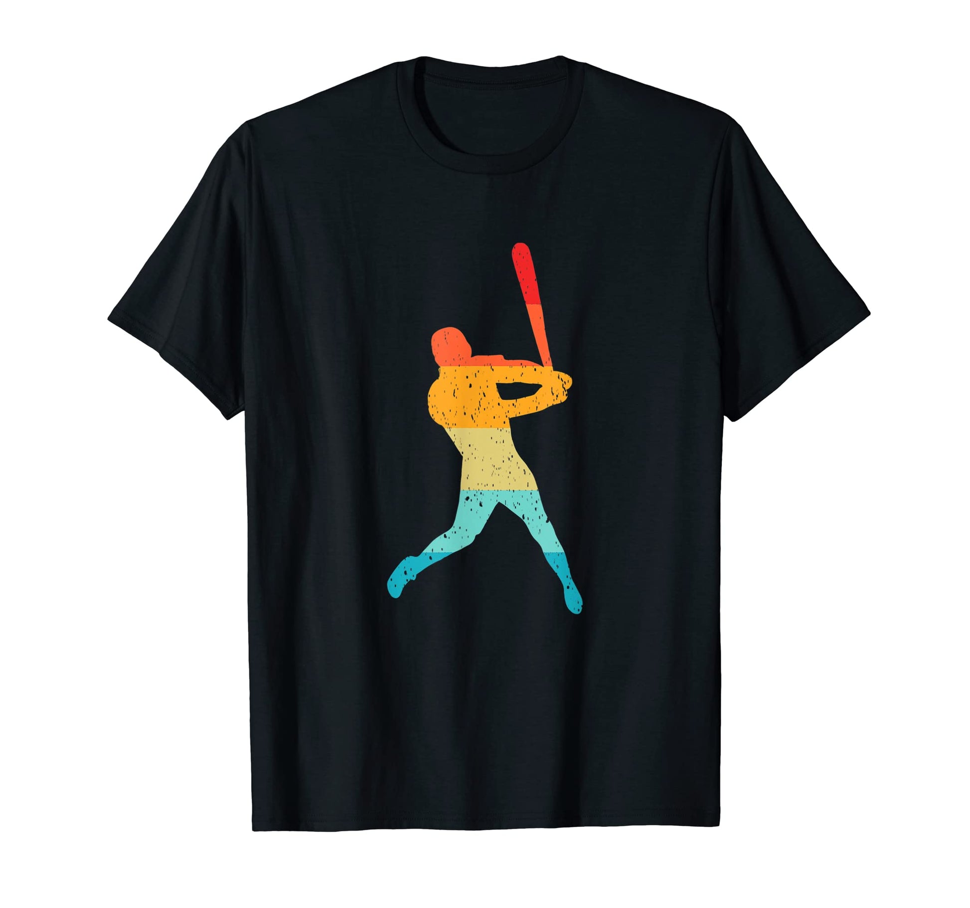 Baseball Player Silhouette T-Shirt - Fun Novelty Design Men Women - T-Shirt, Sweatshirt, Hoodie
