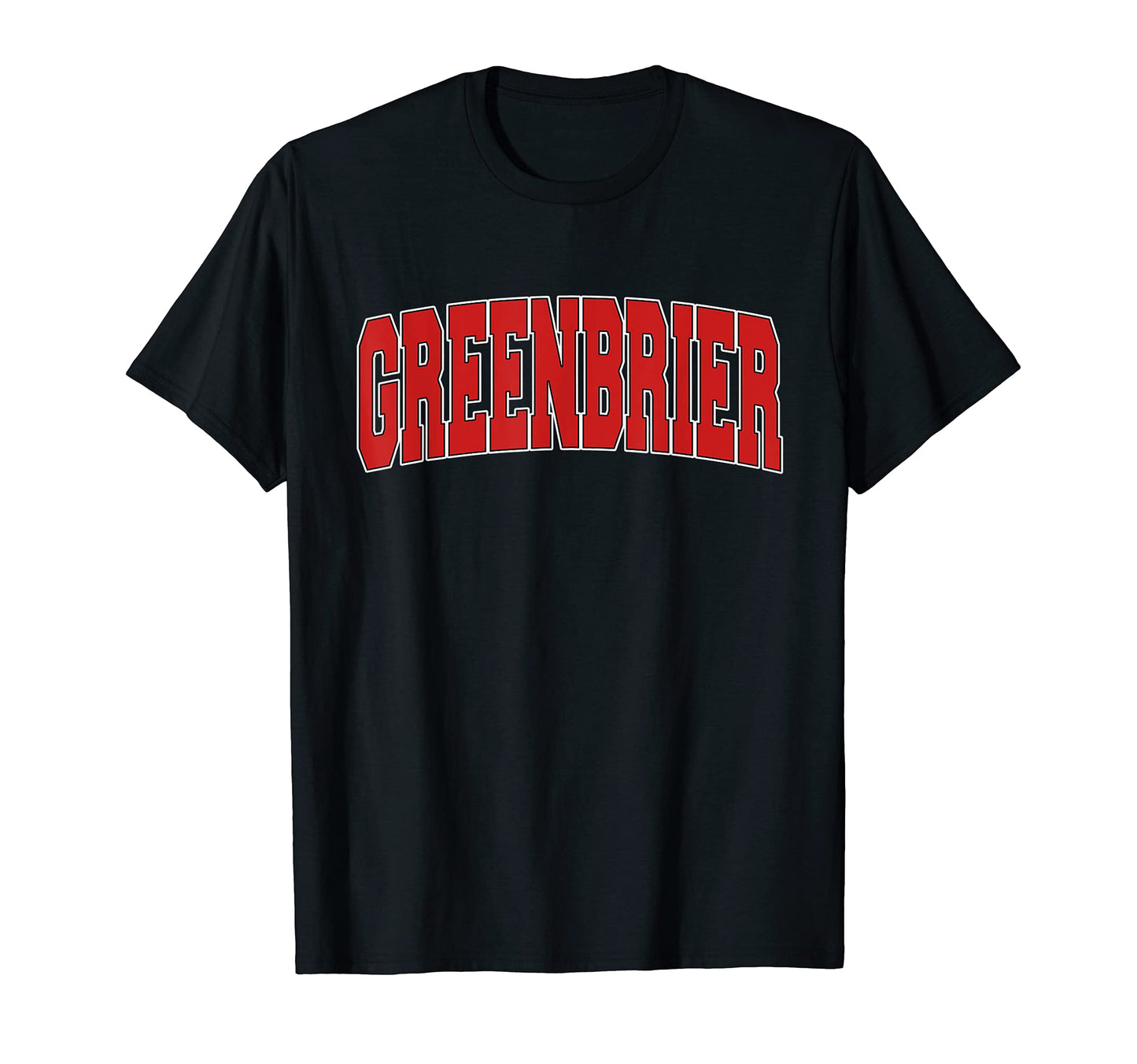 Greenbrier Tn Tennessee Varsity Usa T-Shirt - Custom Art Print Men Women - T-Shirt, Sweatshirt, Hoodie