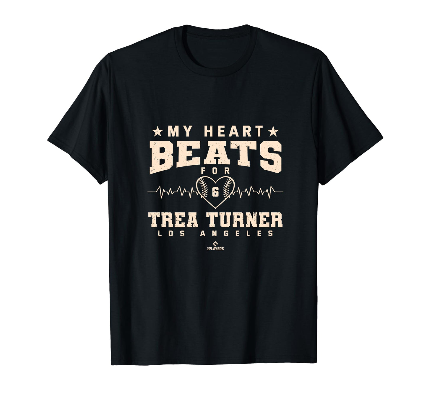 My Heart Beats Trea Turner T-Shirt - Casual Everyday Wear Men Women - T-Shirt, Sweatshirt, Hoodie