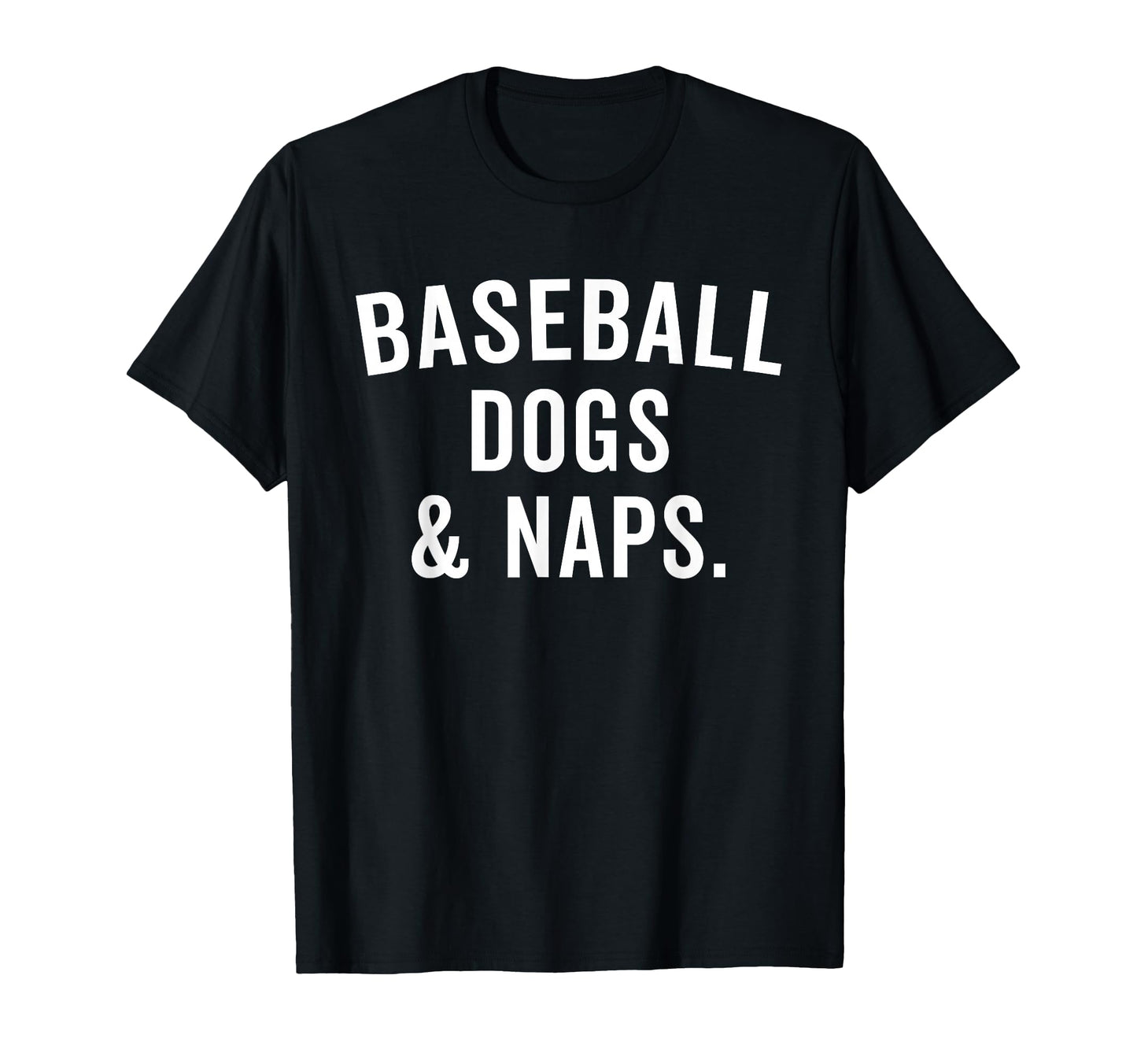 Baseball Dogs Naps Funny Lazy Sport T-Shirt - Custom Art Print for Adults - T-Shirt, Sweatshirt, Hoodie