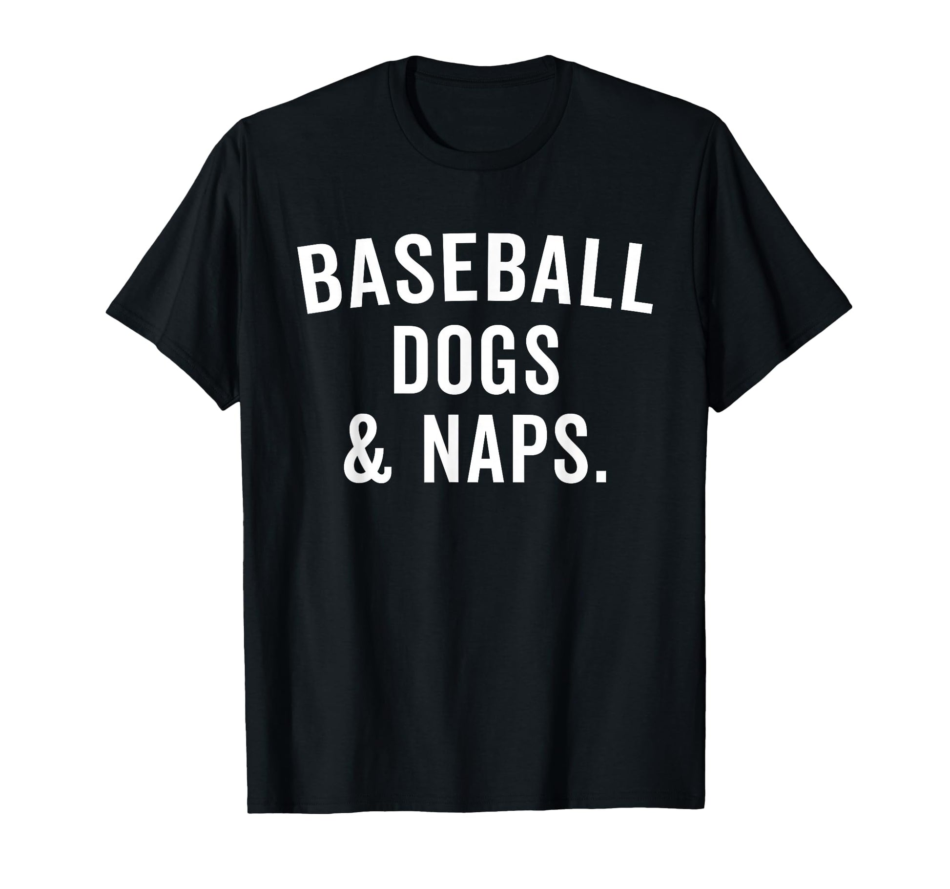 Baseball Dogs Naps Funny Lazy Sport T-Shirt - Custom Art Print for Adults - T-Shirt, Sweatshirt, Hoodie