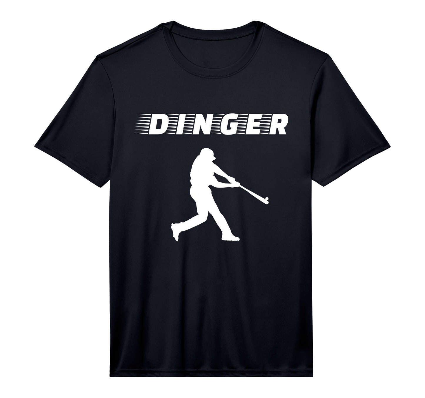 Baseball Player Batter Dinger Homerun T-Shirt - Trendy Graphic Men Women - T-Shirt, Sweatshirt, Hoodie