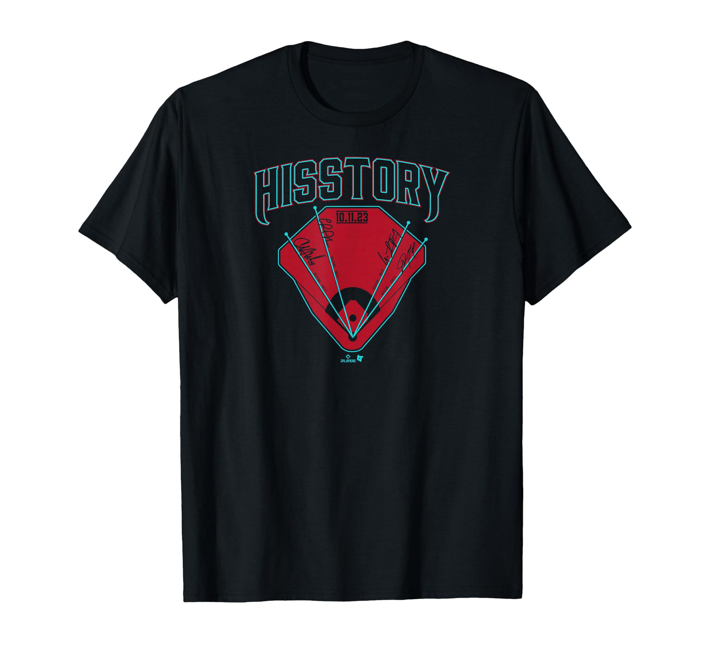 Hisstory 4 Home Runs 1 Inning Arizona T-Shirt - Graphic Print Unisex - T-Shirt, Sweatshirt, Hoodie