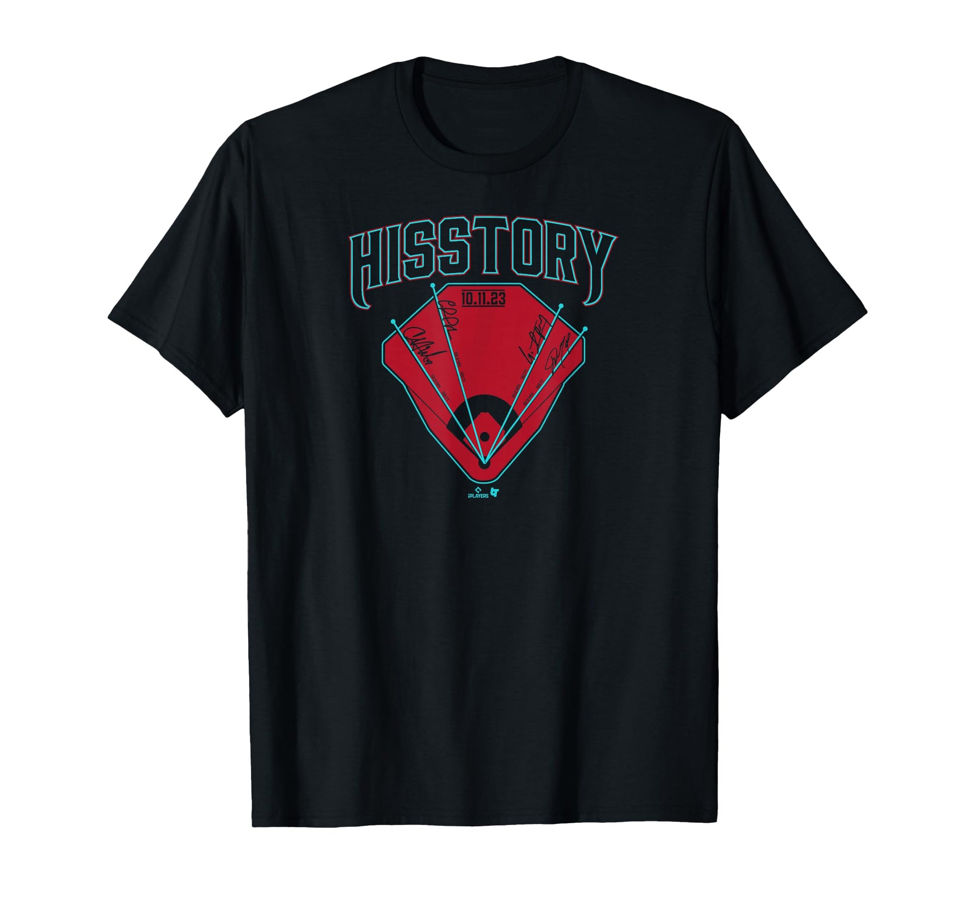 Hisstory 4 Home Runs 1 Inning Arizona T-Shirt - Graphic Print Unisex - T-Shirt, Sweatshirt, Hoodie