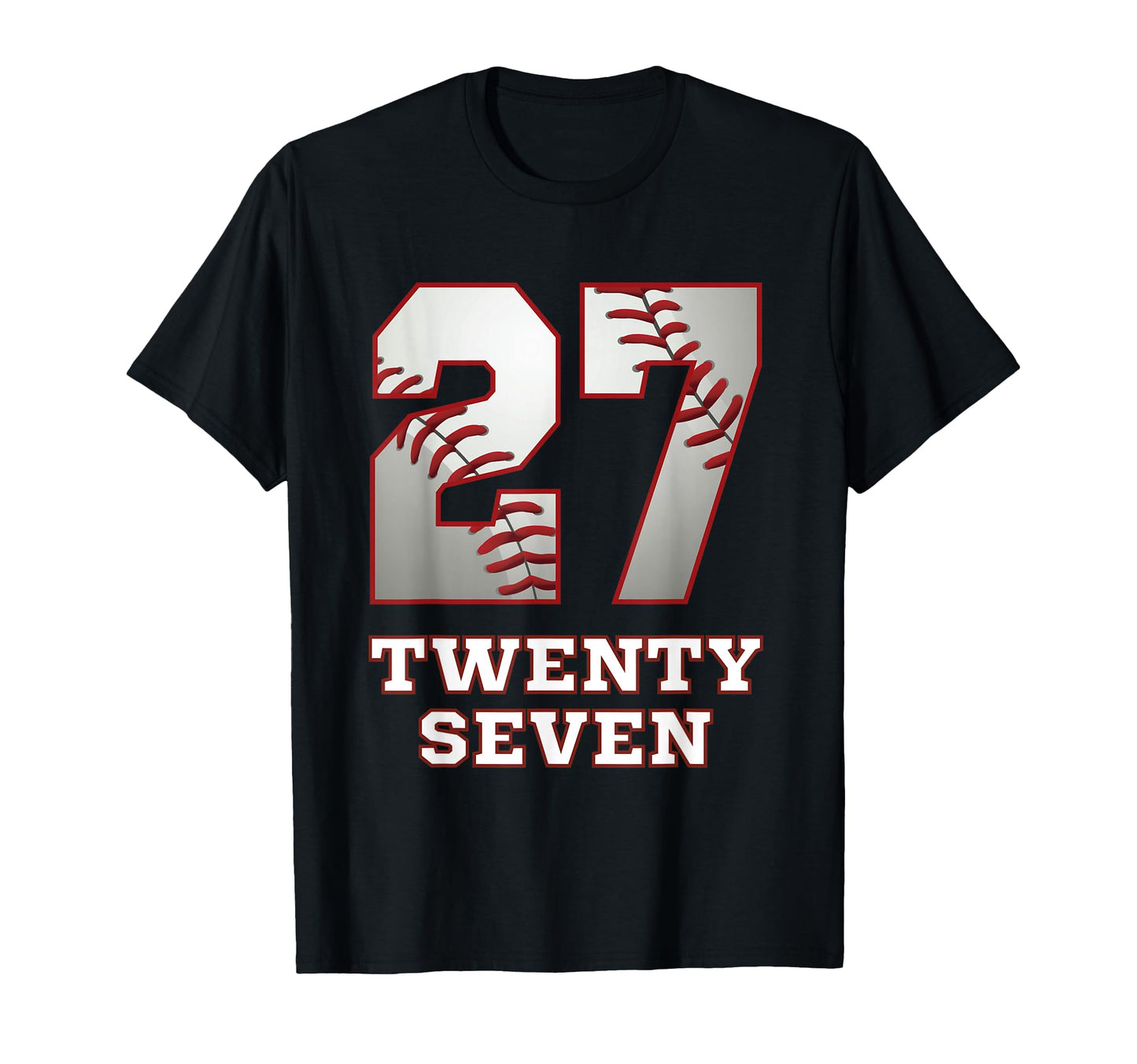 Baseball Number Player No 27 Jersey T-Shirt - Minimalist Print Men Women - T-Shirt, Sweatshirt, Hoodie
