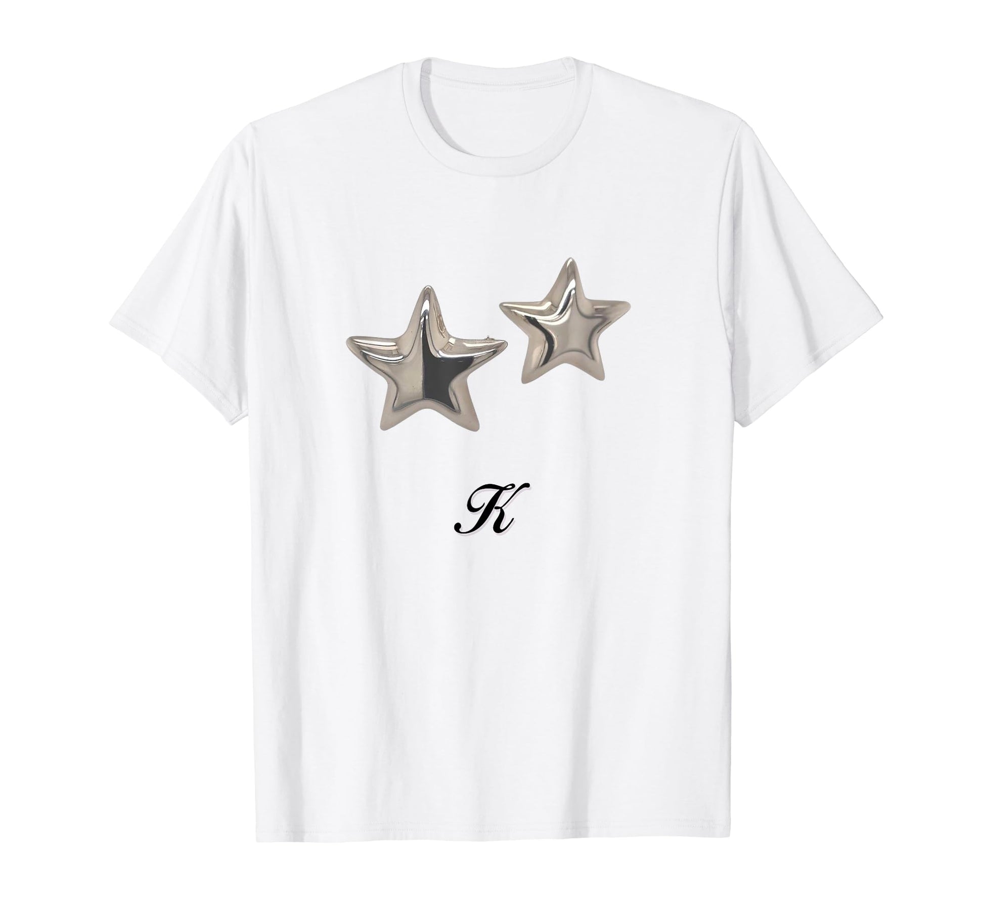 Star K Coquette Girlcore Y2K Aesthetic T-Shirt - Unique Graphic Men Women - T-Shirt, Sweatshirt, Hoodie
