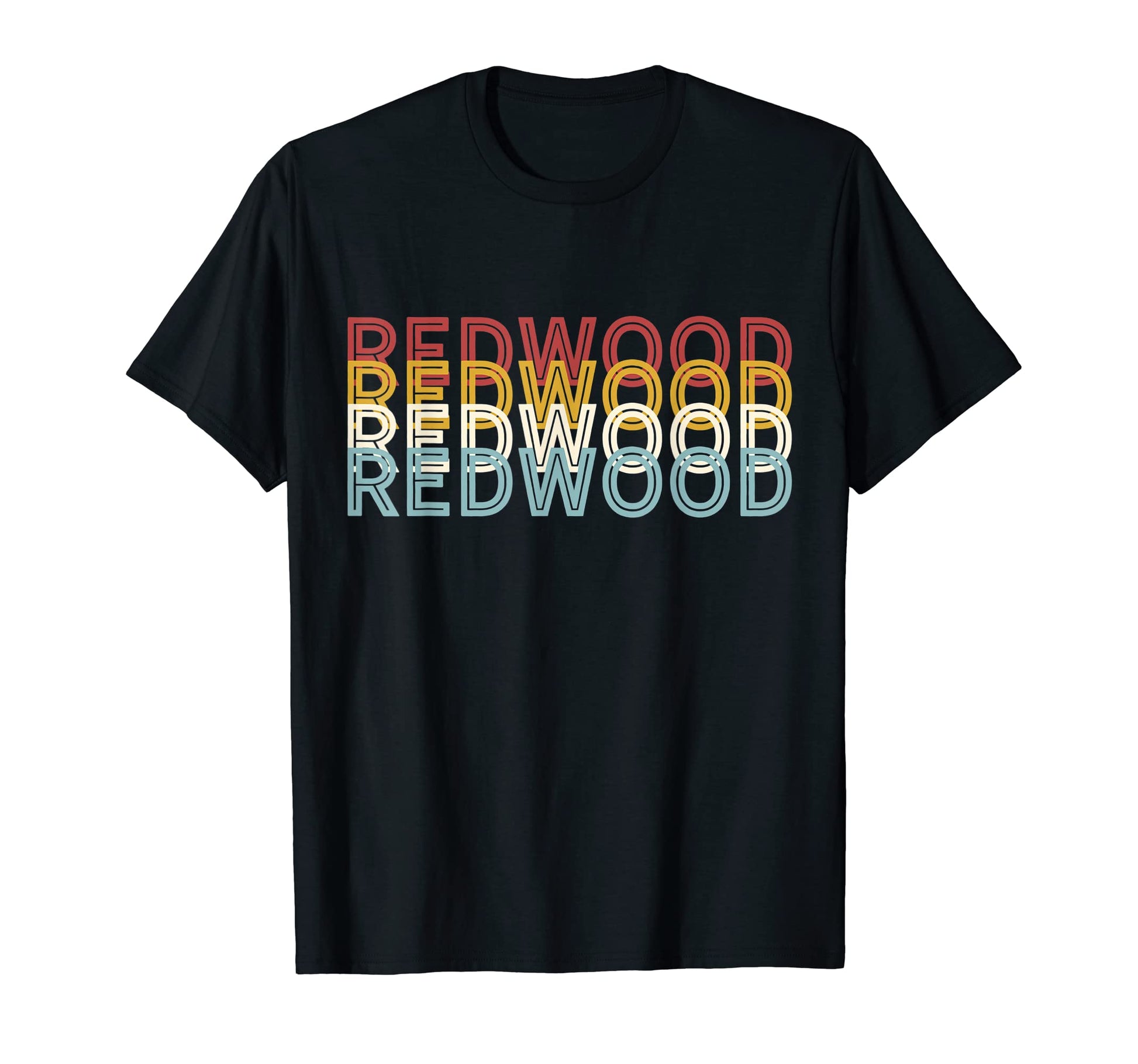 70S Usa Redwood National Park T-Shirt - Casual Everyday Wear Men Women - T-Shirt, Sweatshirt, Hoodie