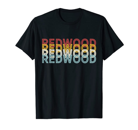 70S Usa Redwood National Park T-Shirt - Casual Everyday Wear Men Women - T-Shirt, Sweatshirt, Hoodie