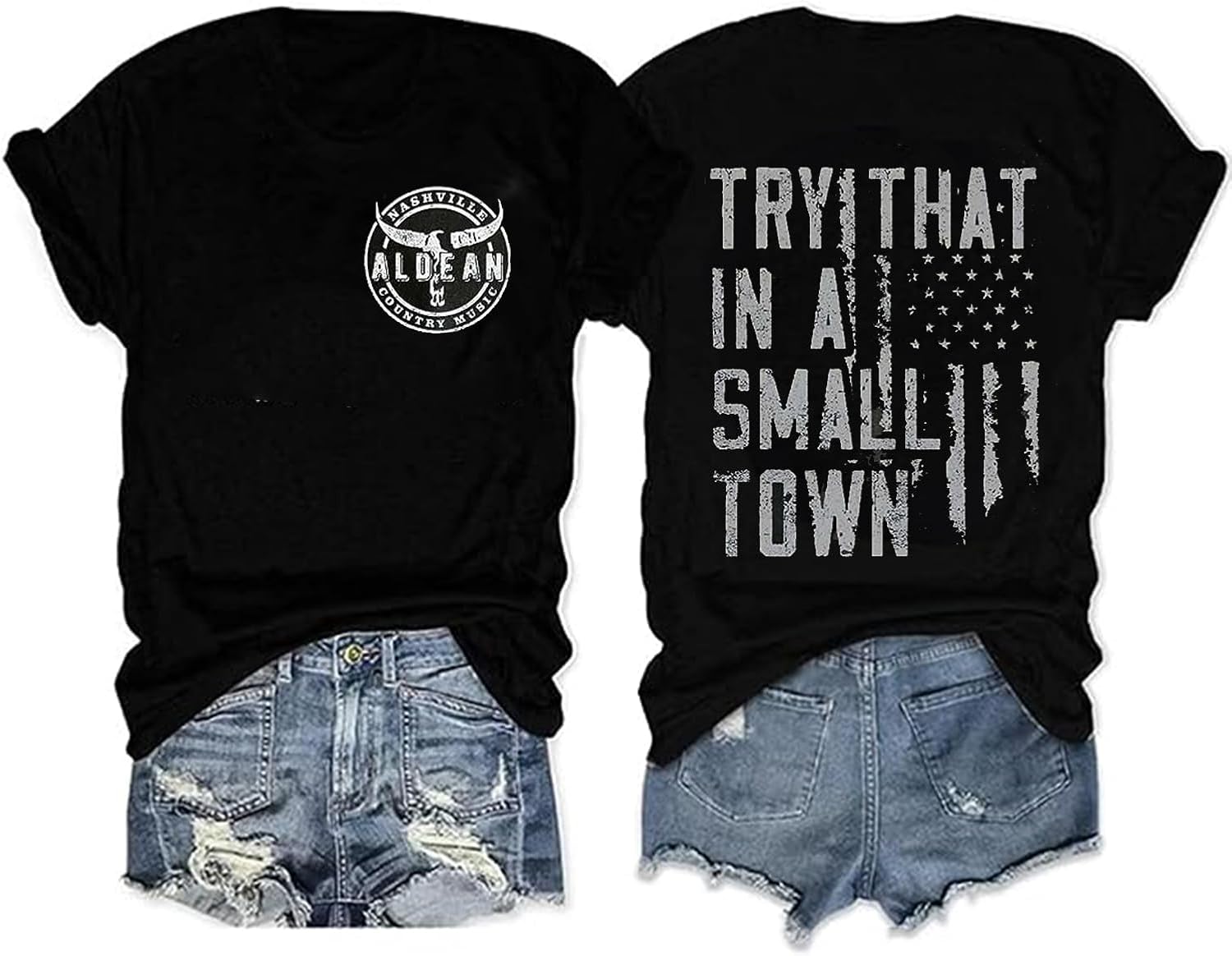 Funny Letter Print Country Music for Women Concert - Adult & Kids T-Shirts, Sweatshirts & Hoodies apparel design preview 1