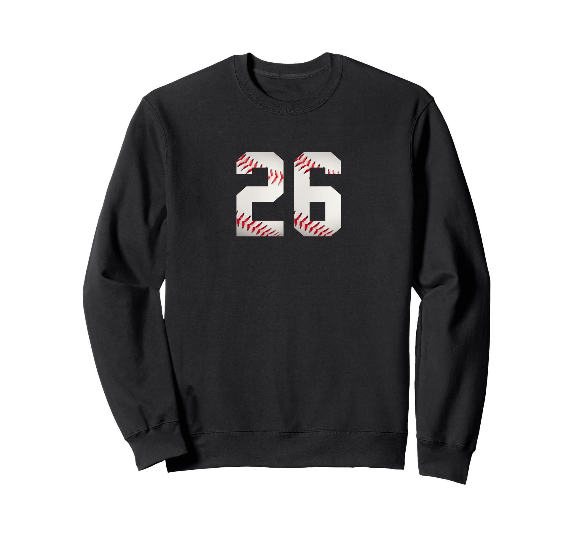 Number 26 Minimalist Birthday Sweatshirt - Fun Novelty Design Men Women - T-Shirt, Sweatshirt, Hoodie