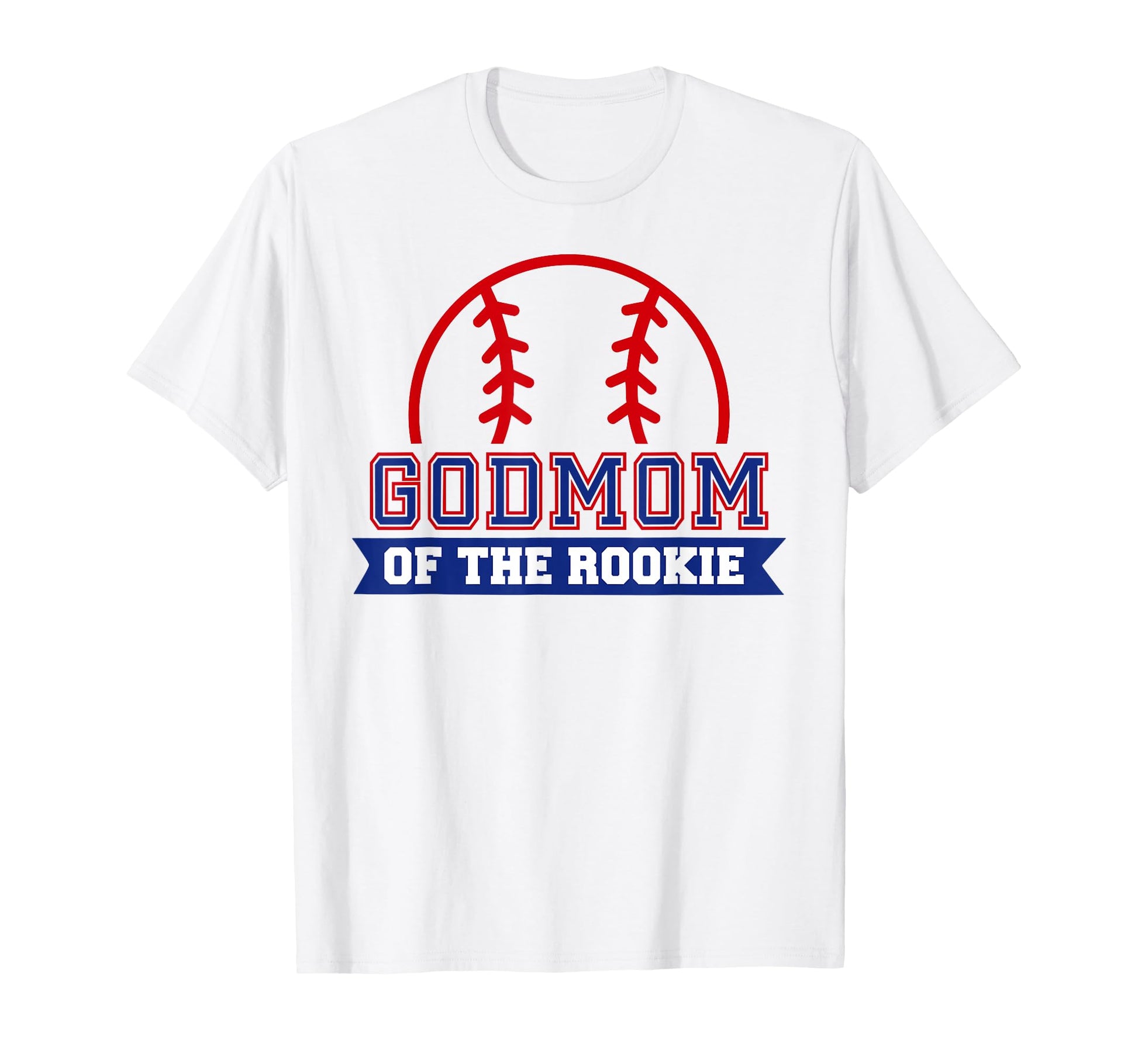 Godmom Rookie 1St Birthday Baseball T-Shirt - Minimalist Print for Adults - T-Shirt, Sweatshirt, Hoodie