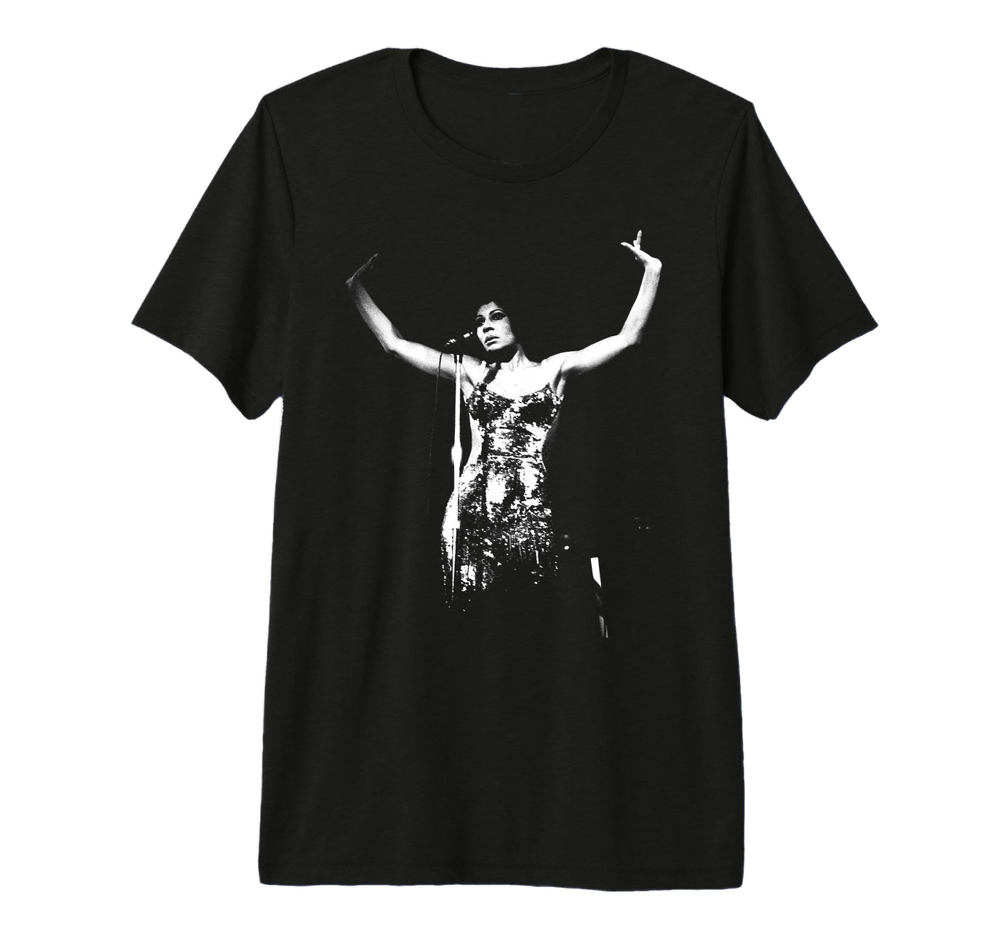 Shirley Bassey Singer Goldfinger T-Shirt - Minimalist Print for Adults - T-Shirt, Sweatshirt, Hoodie